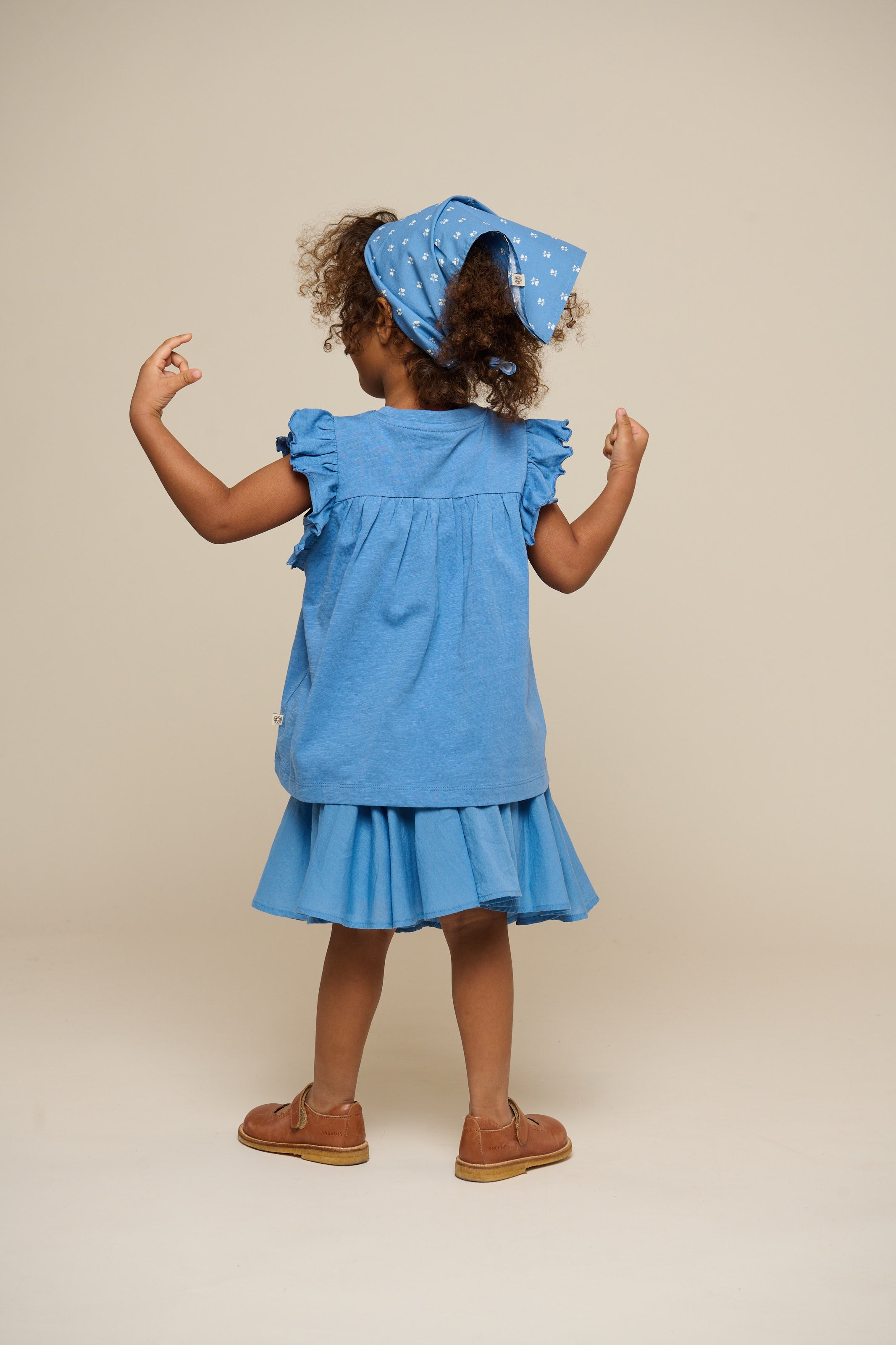 Jerseybluse - Kids - Blue | 101330 Lucia