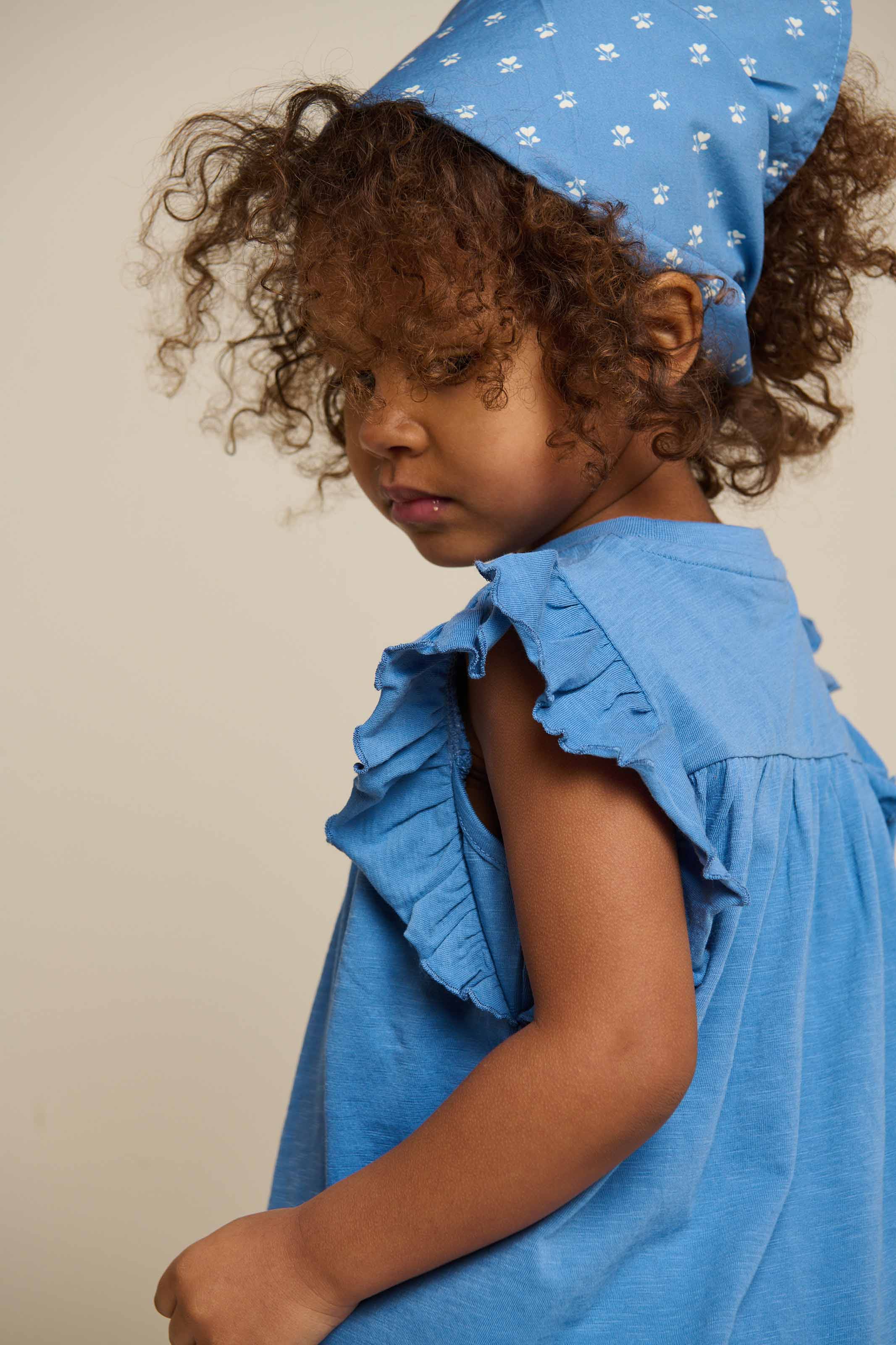 Tørklæde - Kids - Dusty Blue | 101144 Luna