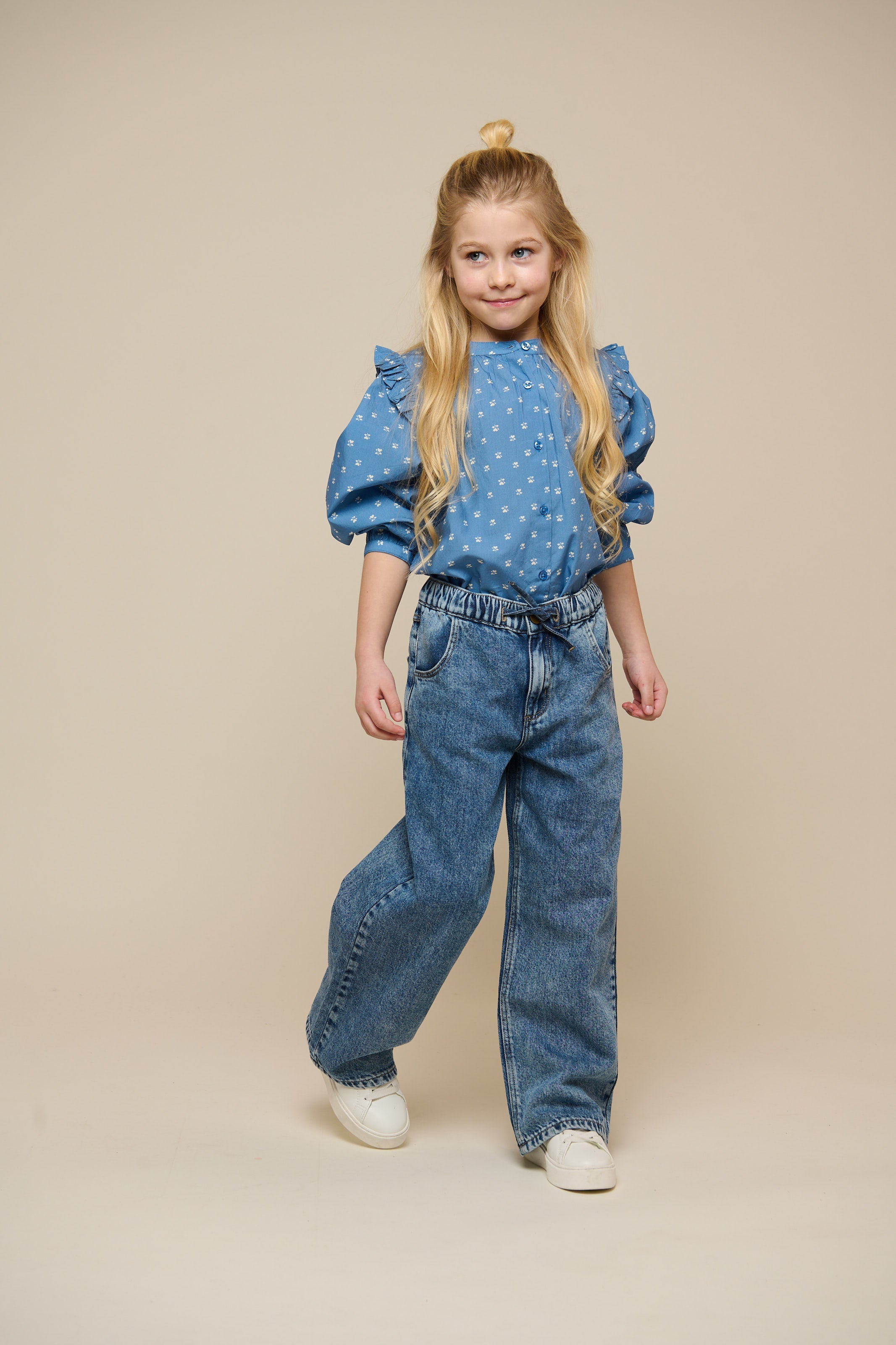 Flared jeans - Tween - Blue Denim | 101154 Carmen