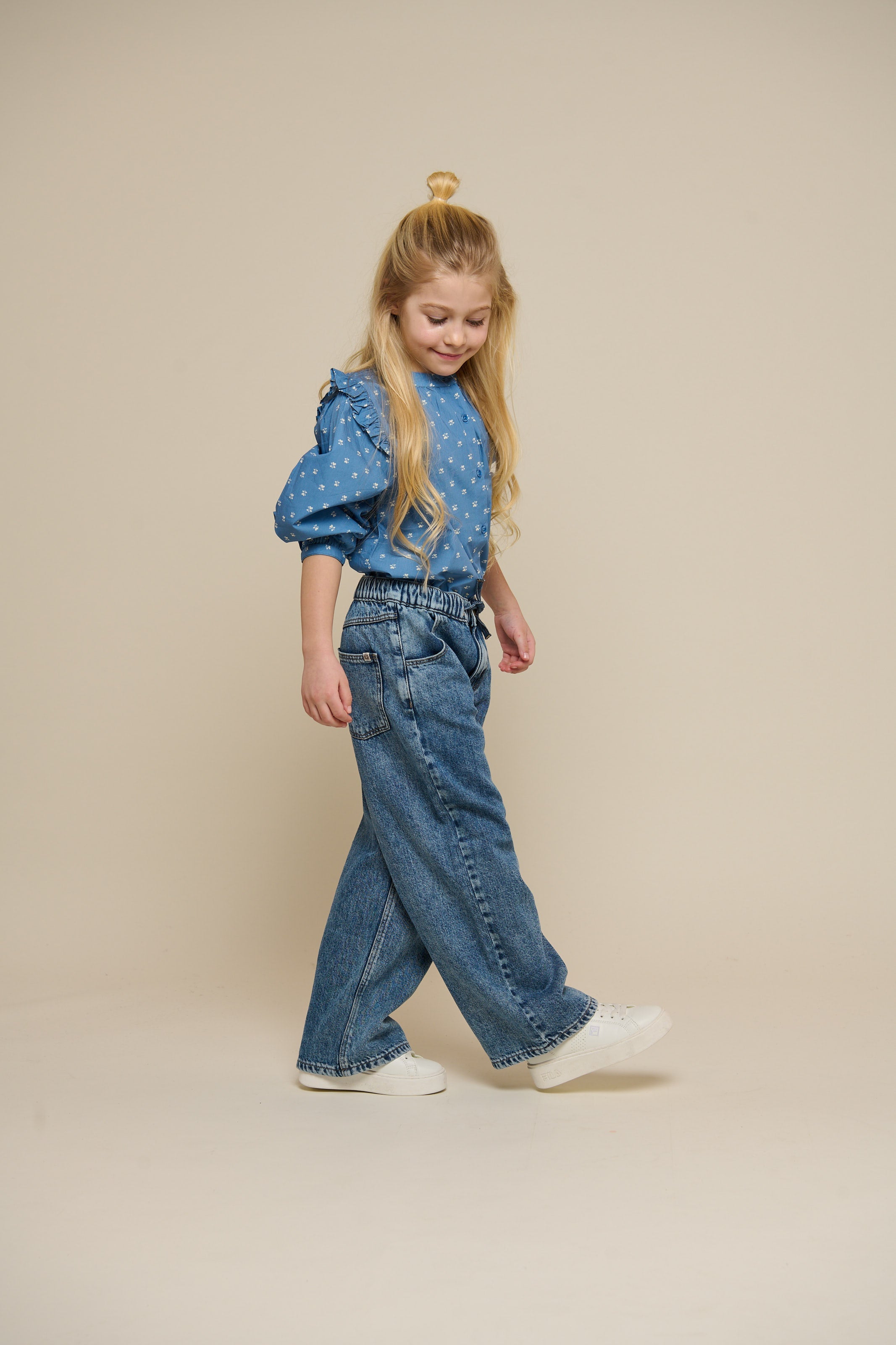 Flared jeans - Tween - Blue Denim | 101154 Carmen