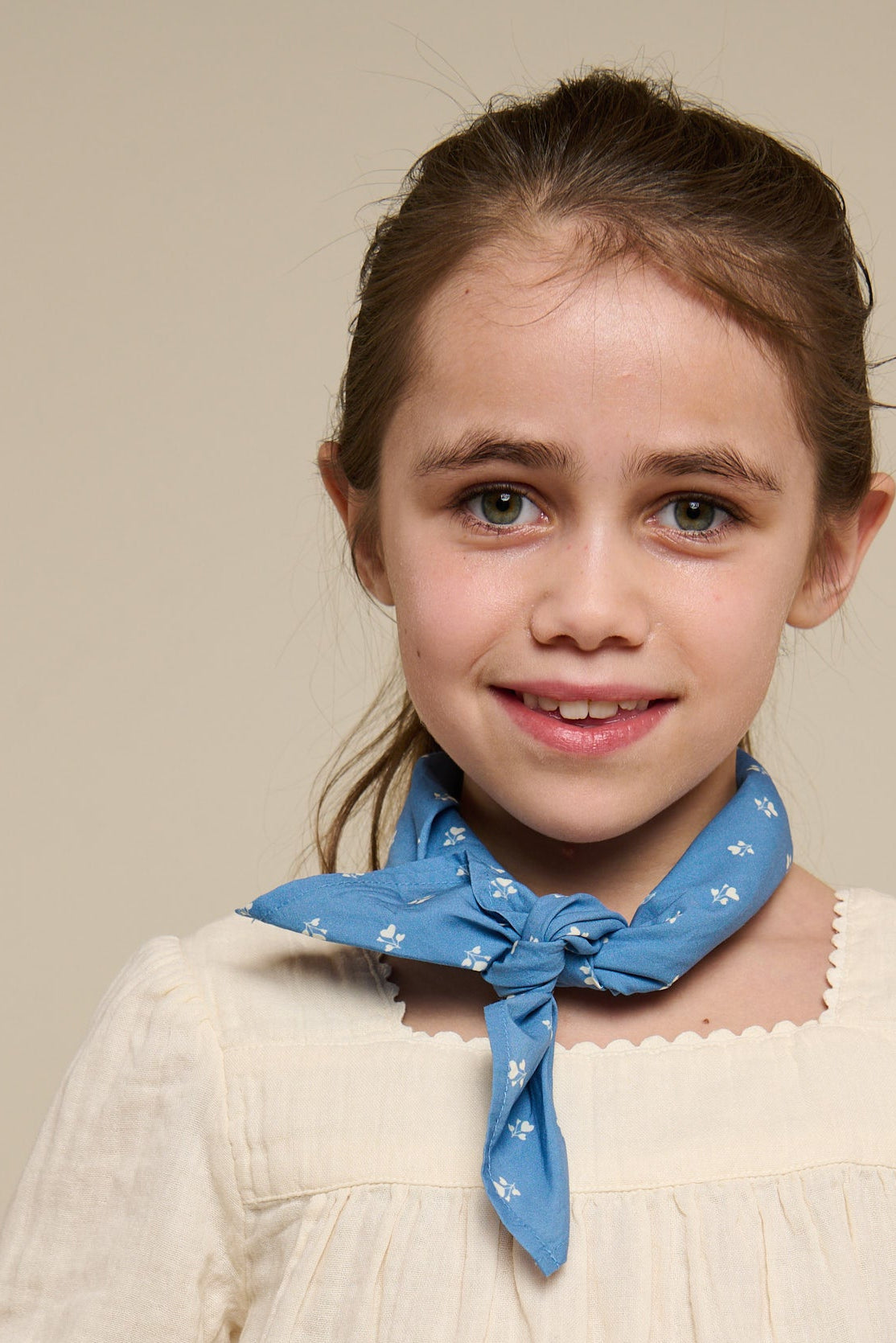 Tørklæde - Kids - Dusty Blue | 101144 Luna