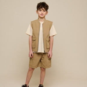 Canvas cargo-vest - Tween - Khaki | 101129 Isack