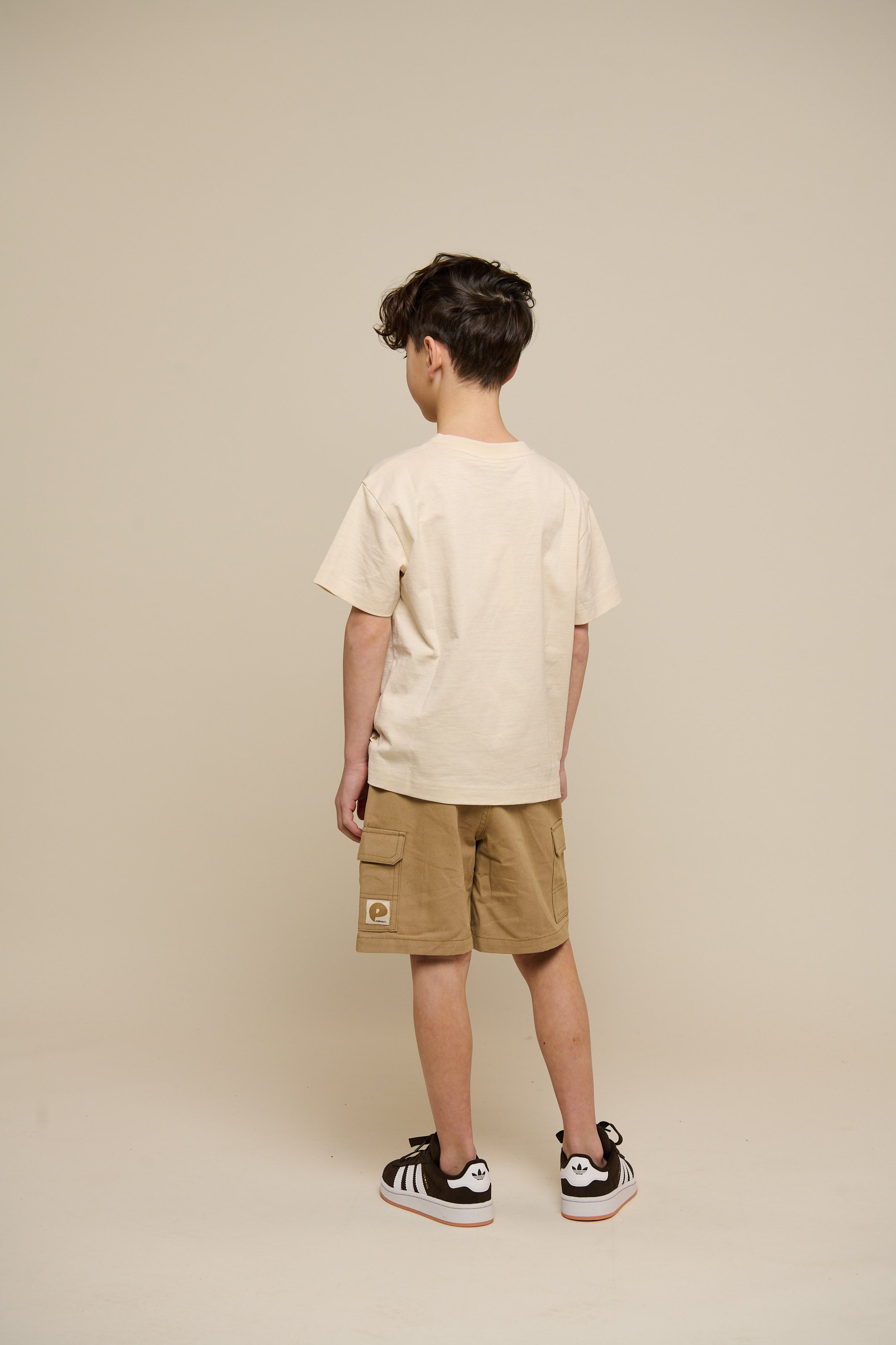 Slub jersey T-shirt med broderi - Tween - Offwhite | 101160 Villum