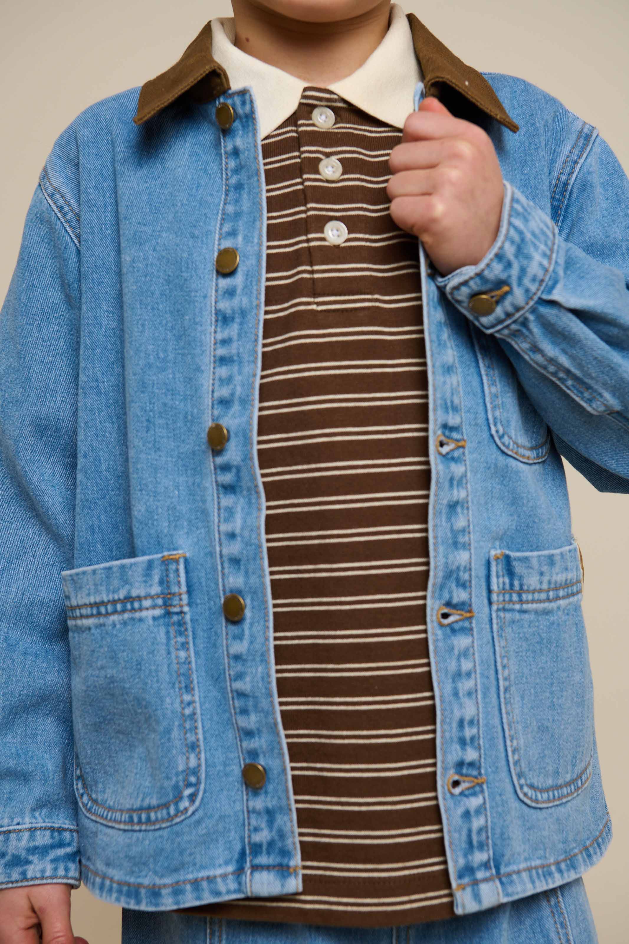 Denimjakke - Tween - Light Blue Denim | 101023 Gavin