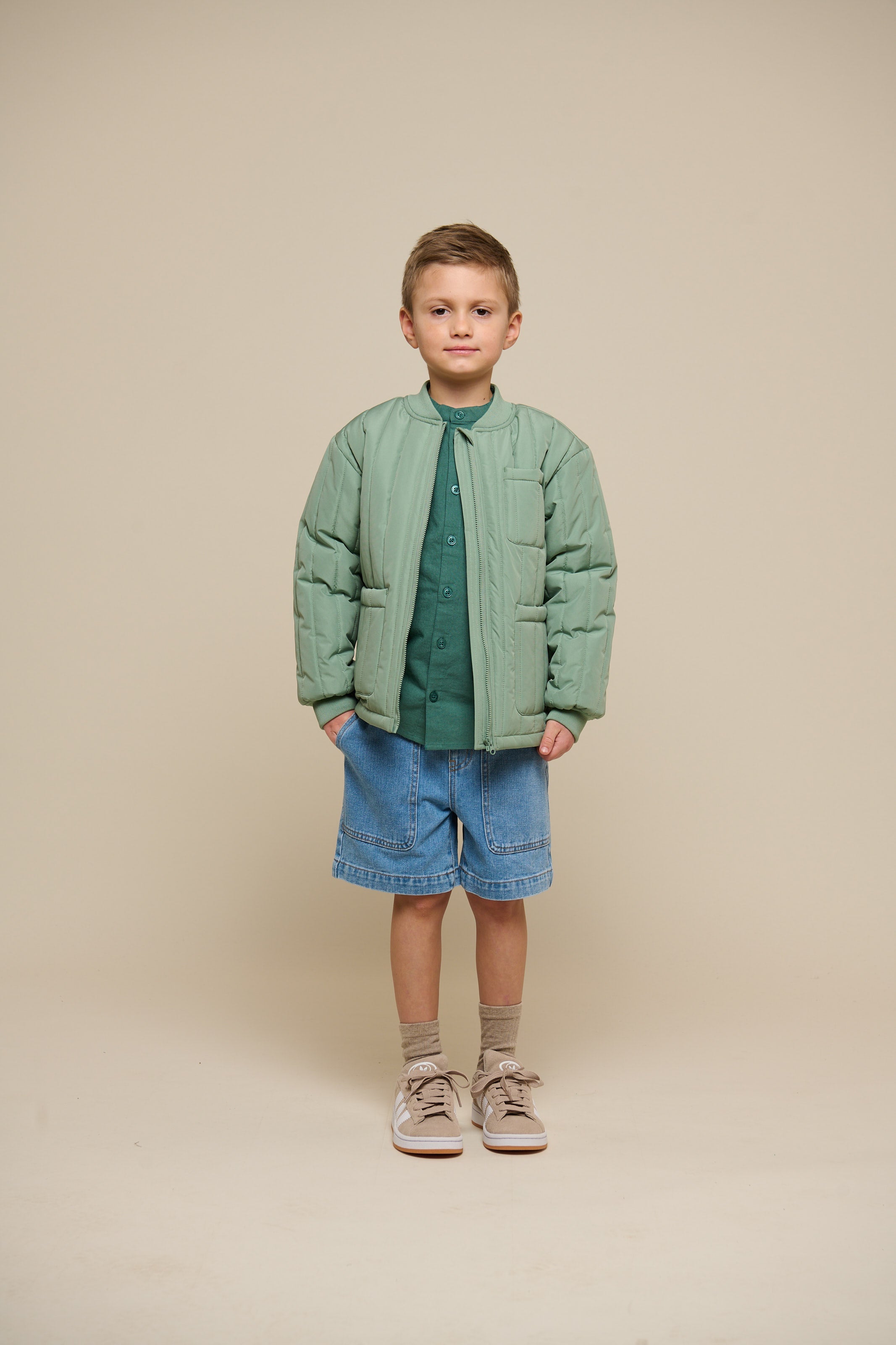 Pull-on denimshorts - Tween - Light Blue Denim | 101027 Gavin