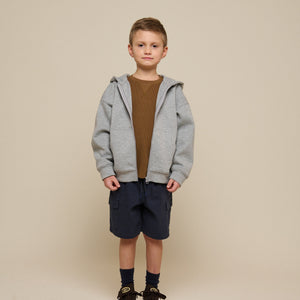 Langærmet T-shirt med struktur - Tween - Coffee | 100706 Malthe