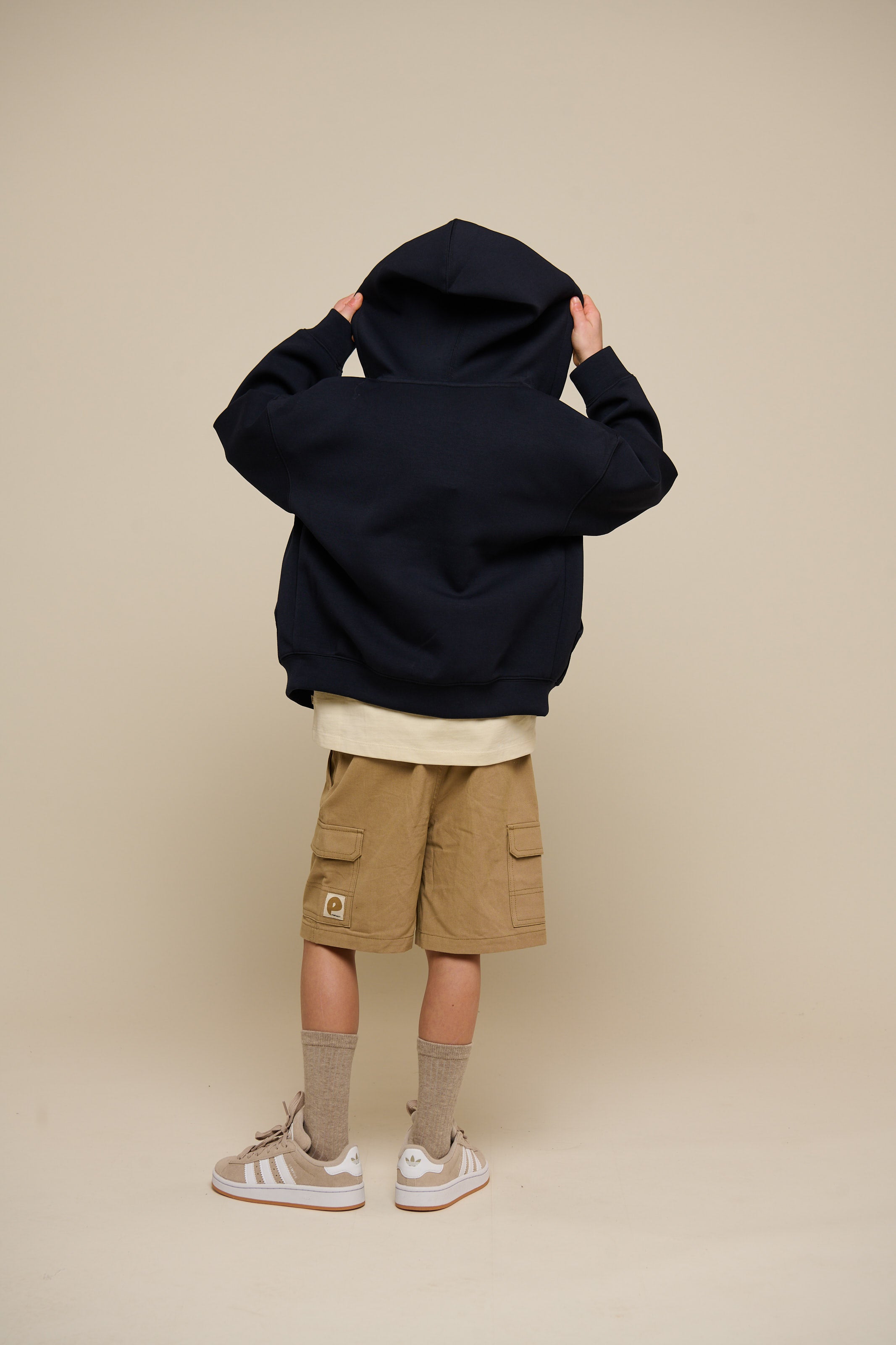 Scuba Hættetrøje med lynlås - Tween - Dark Navy | 100640 Liam