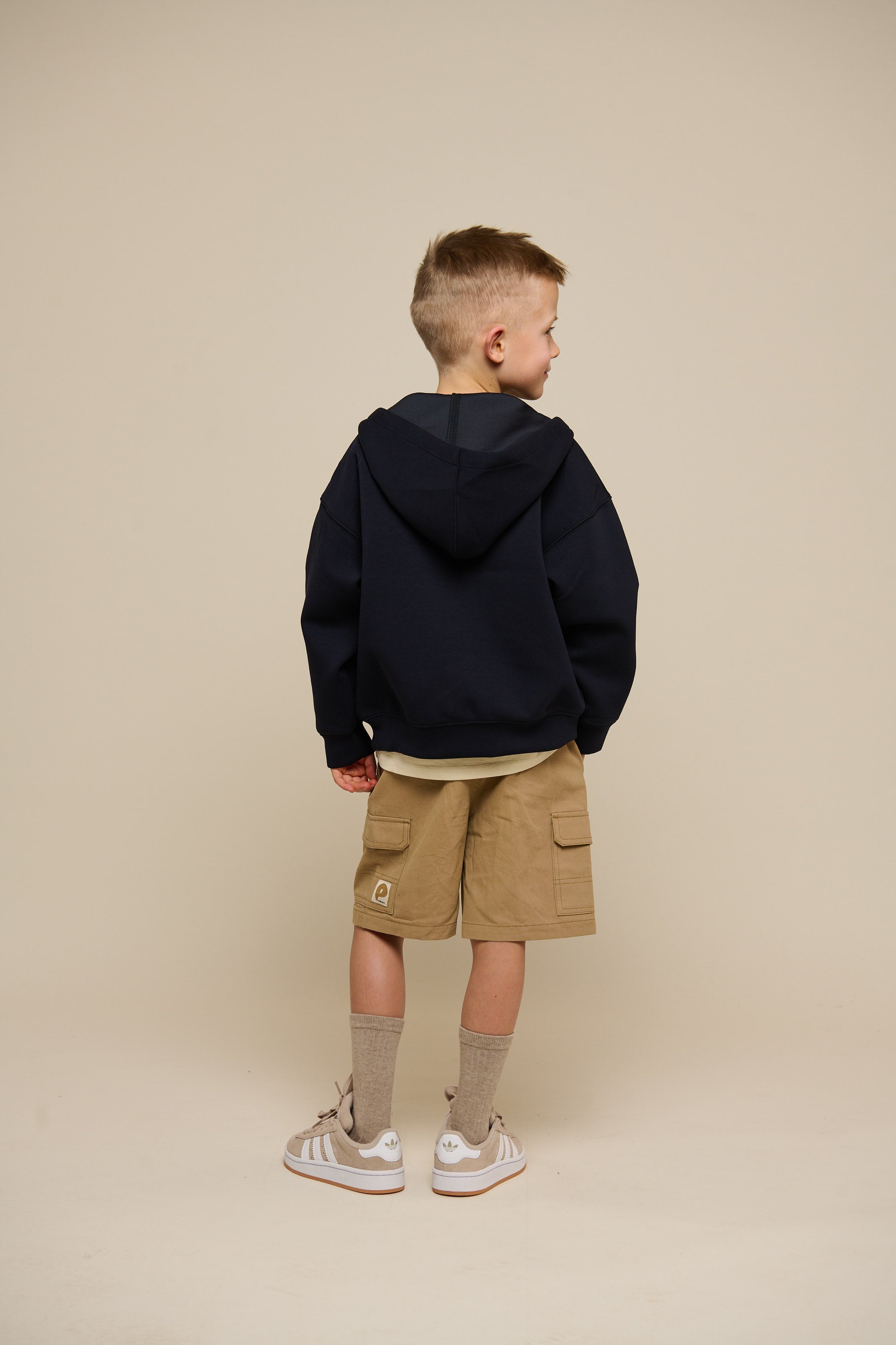 Scuba Hættetrøje med lynlås - Tween - Dark Navy | 100640 Liam