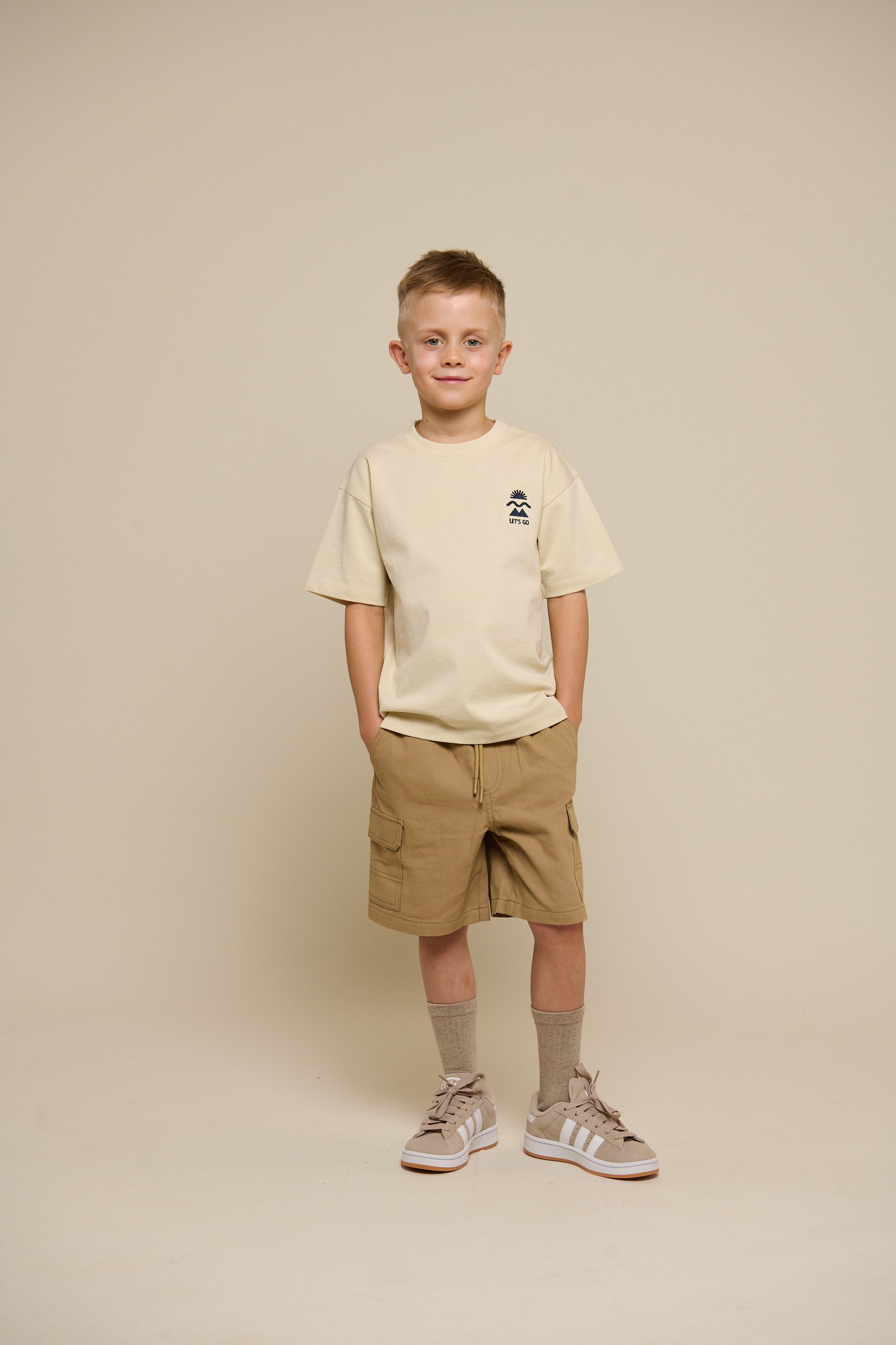 T-shirt i Heavy Jersey - Tween - Offwhite | 101335 Jesse