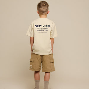 T-shirt i Heavy Jersey - Tween - Offwhite | 101335 Jesse