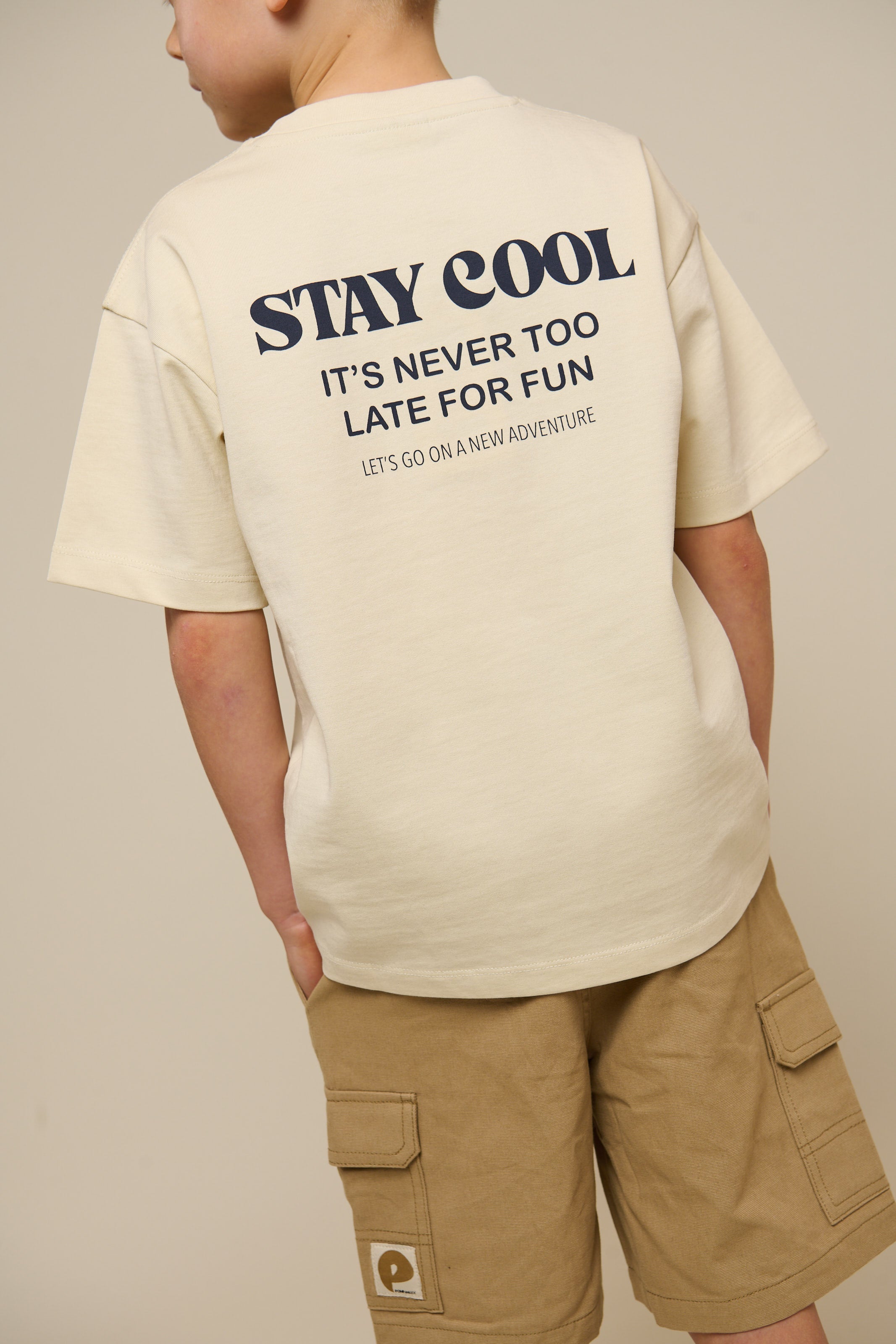 T-shirt i Heavy Jersey - Tween - Offwhite | 101335 Jesse