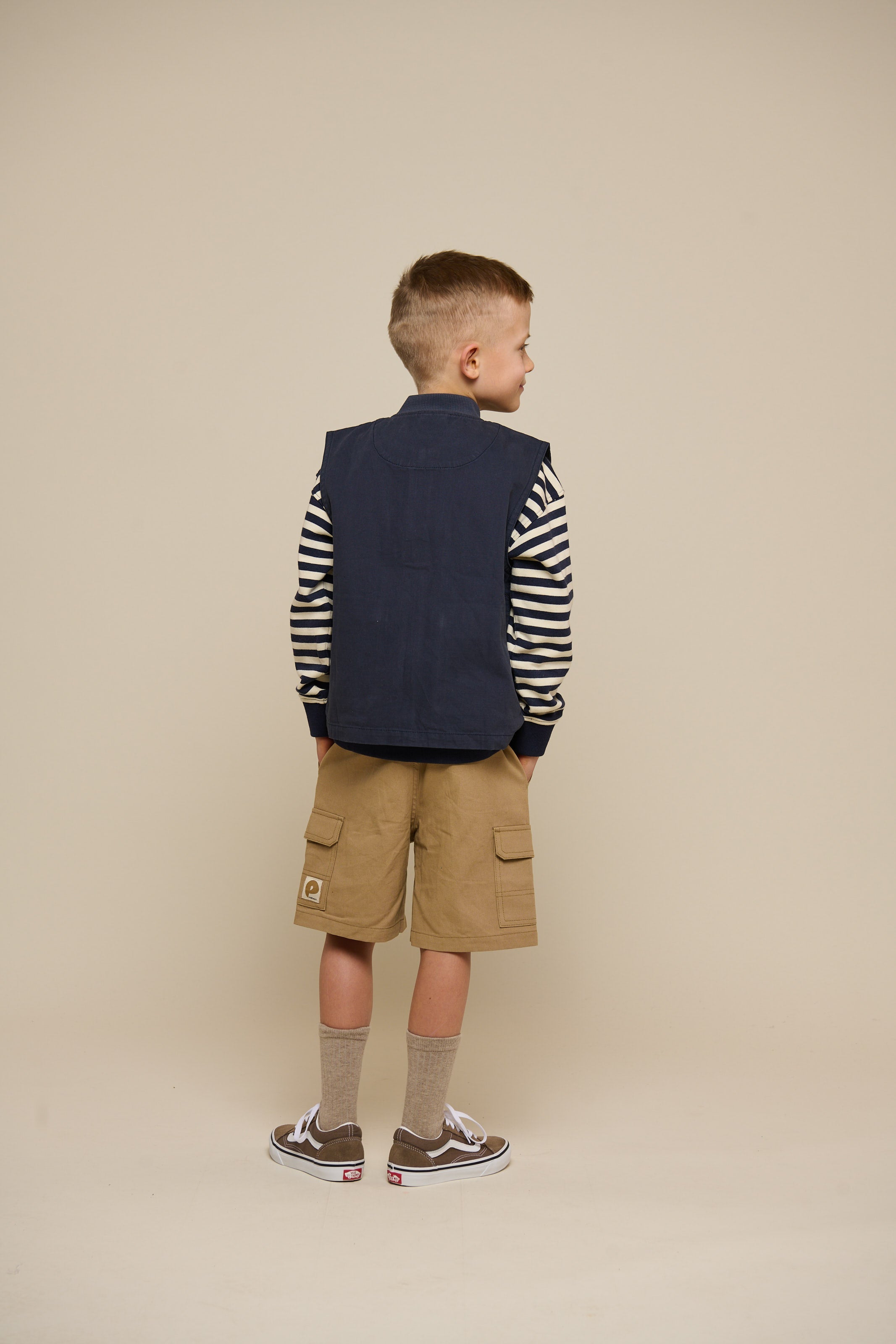 Canvas cargo-vest - Tween - Navy | 101131 Isack