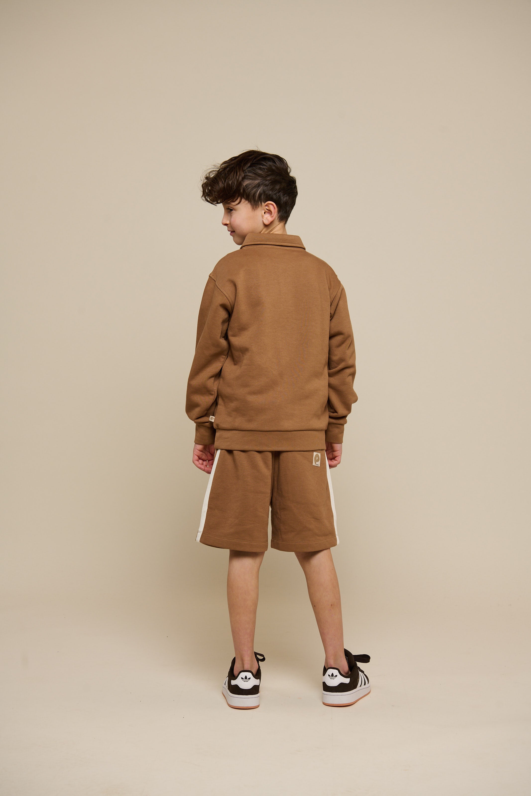 Sweatshorts med kontrast bånd - Tween - Coconut | 101264 Carter