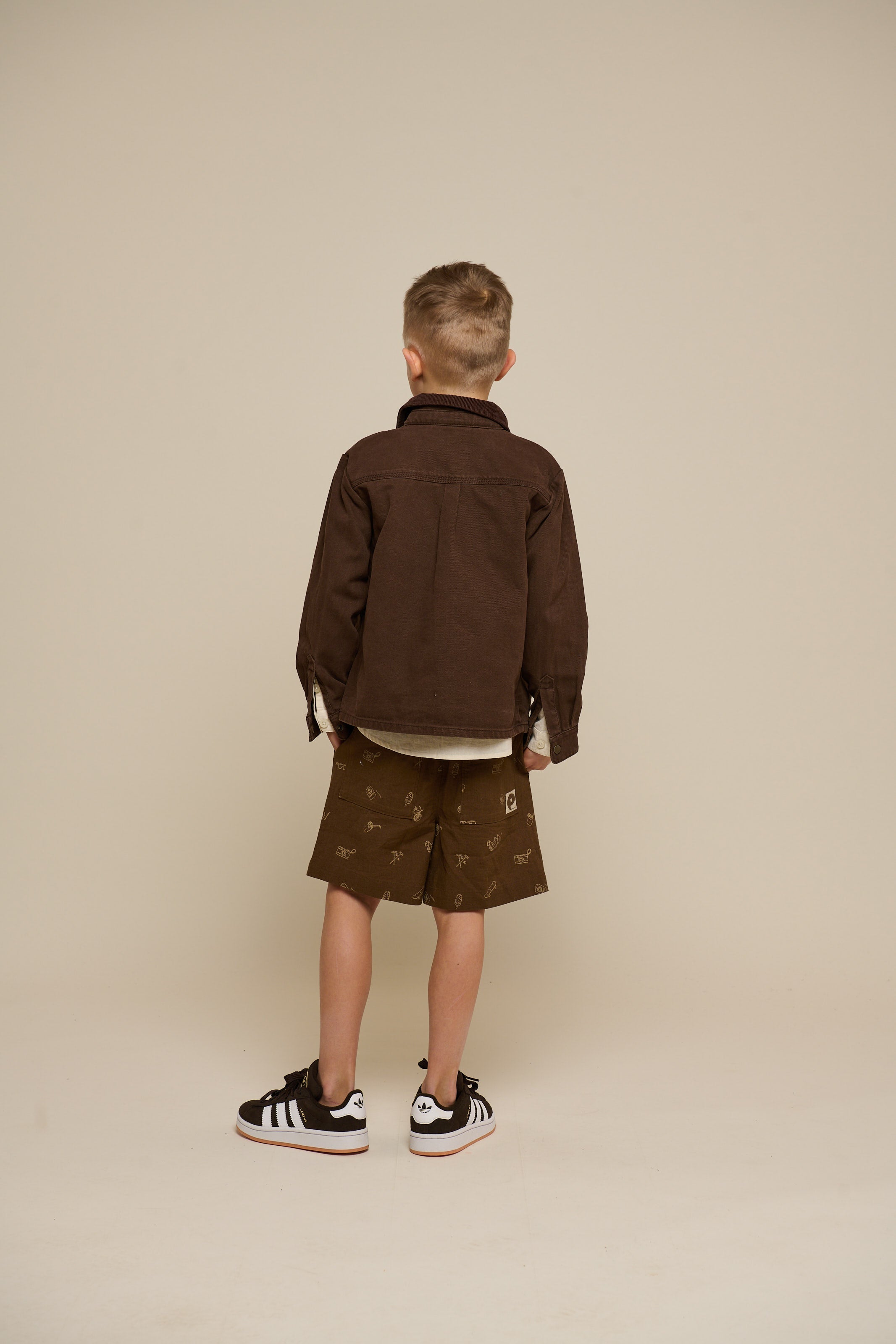 Overshirt i Twill - Tween - Chocolate | 100611 Carter