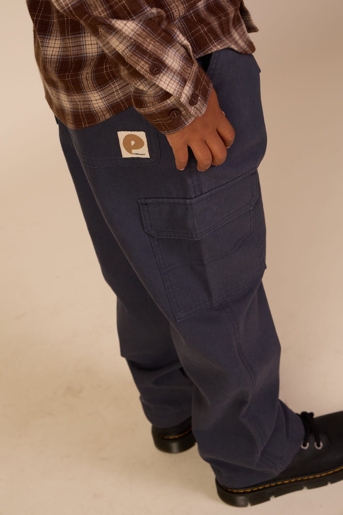 Canvasbukser - Kids - Navy | 101134 Isack