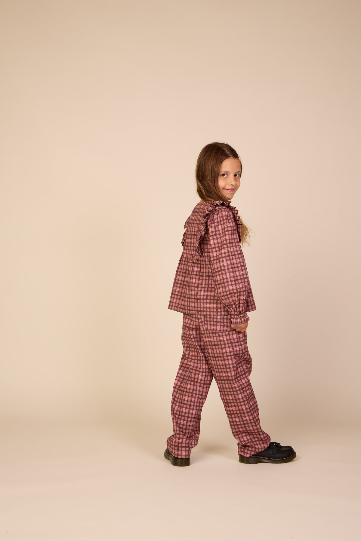 Ternede bomuldsbukser Tween - Rose | 101490 Penny