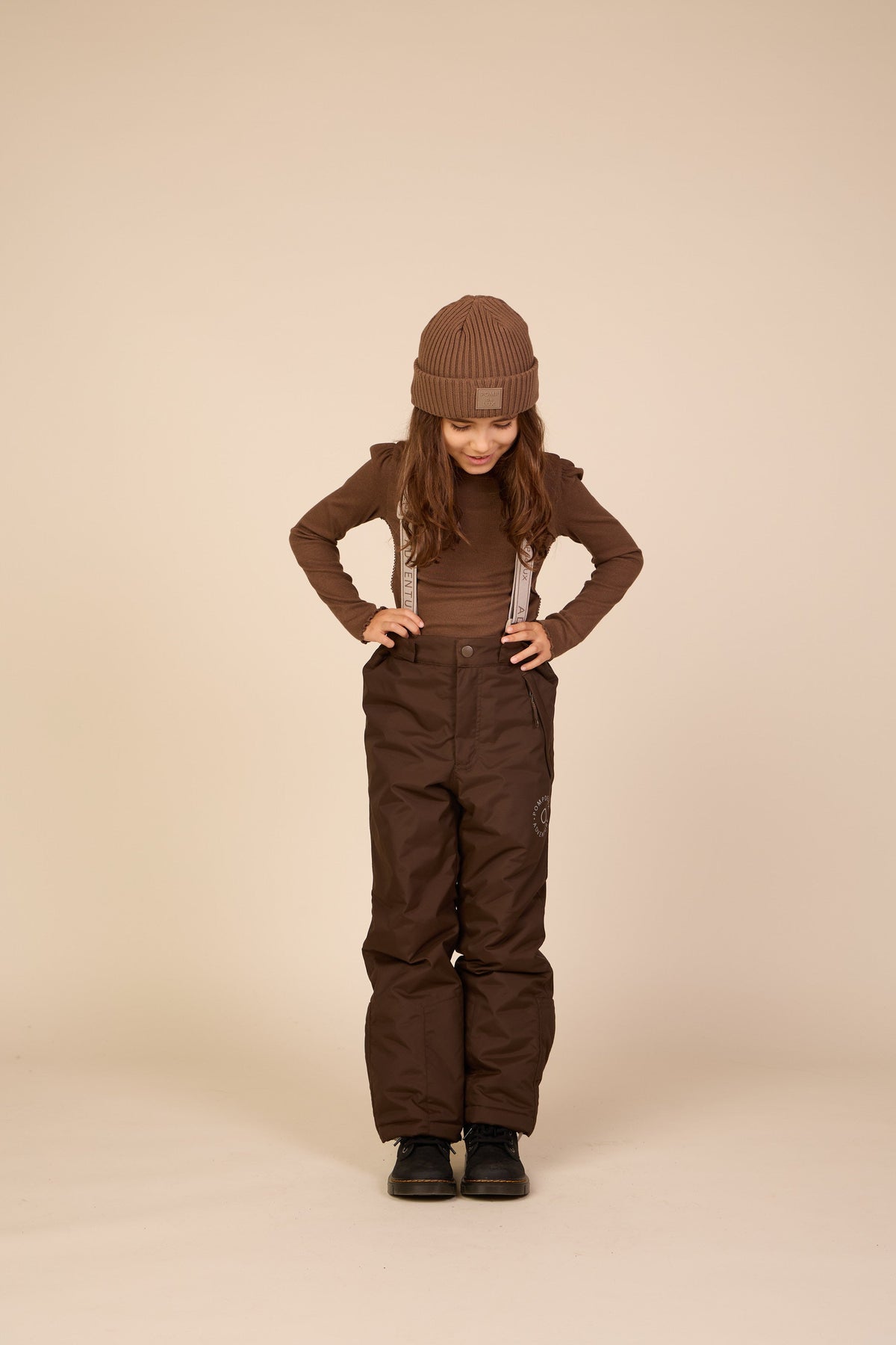 Adventure® Skibukser Tween - Dark Brown | 101421 Sky