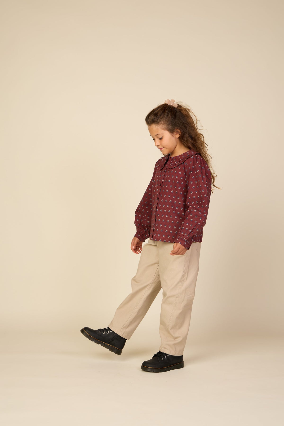 Baggy canvas bukser Tween - Light Beige | 101530 Jenna
