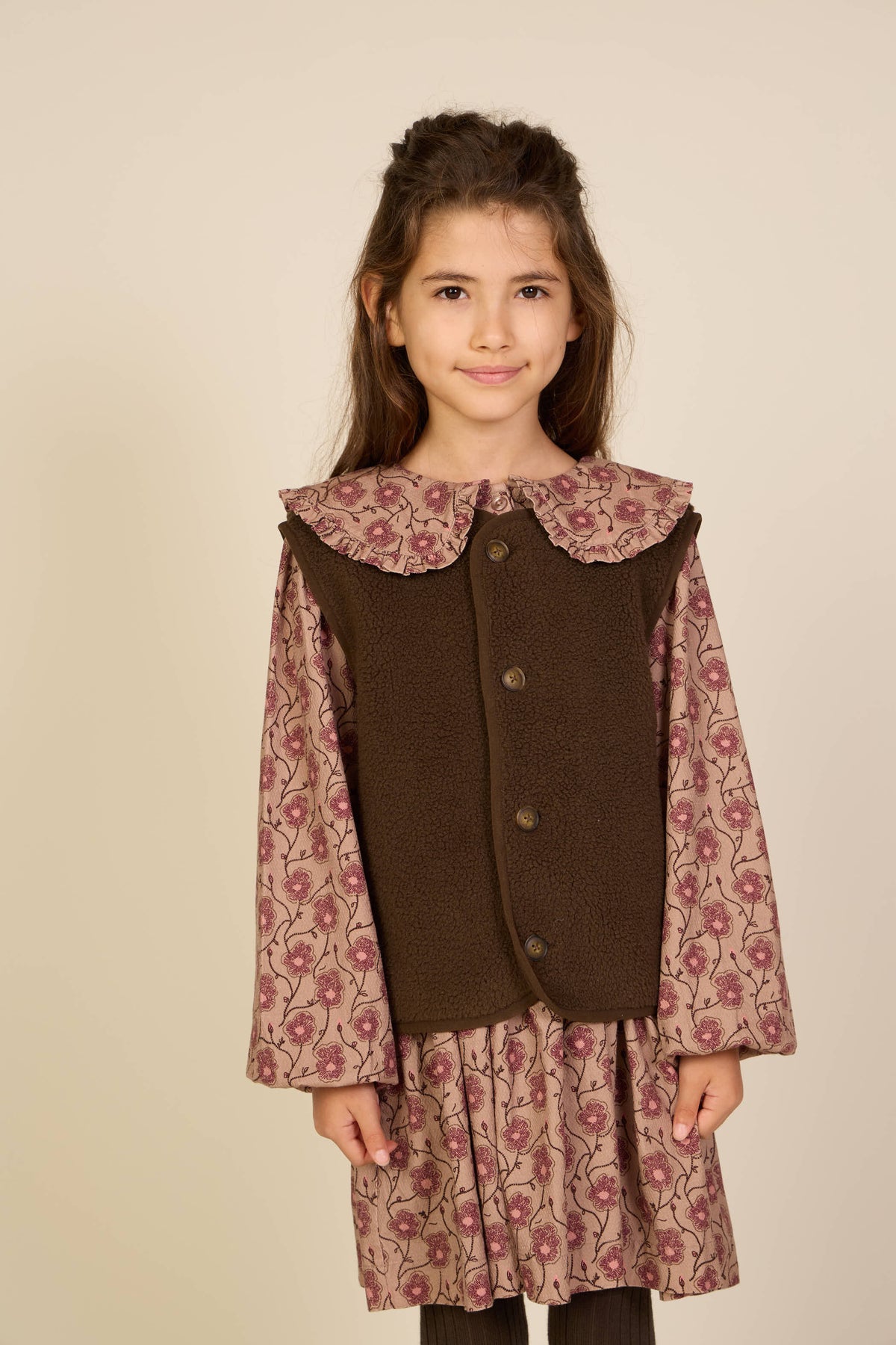 Teddyvest Tween - Dark Brown | 101686 Della
