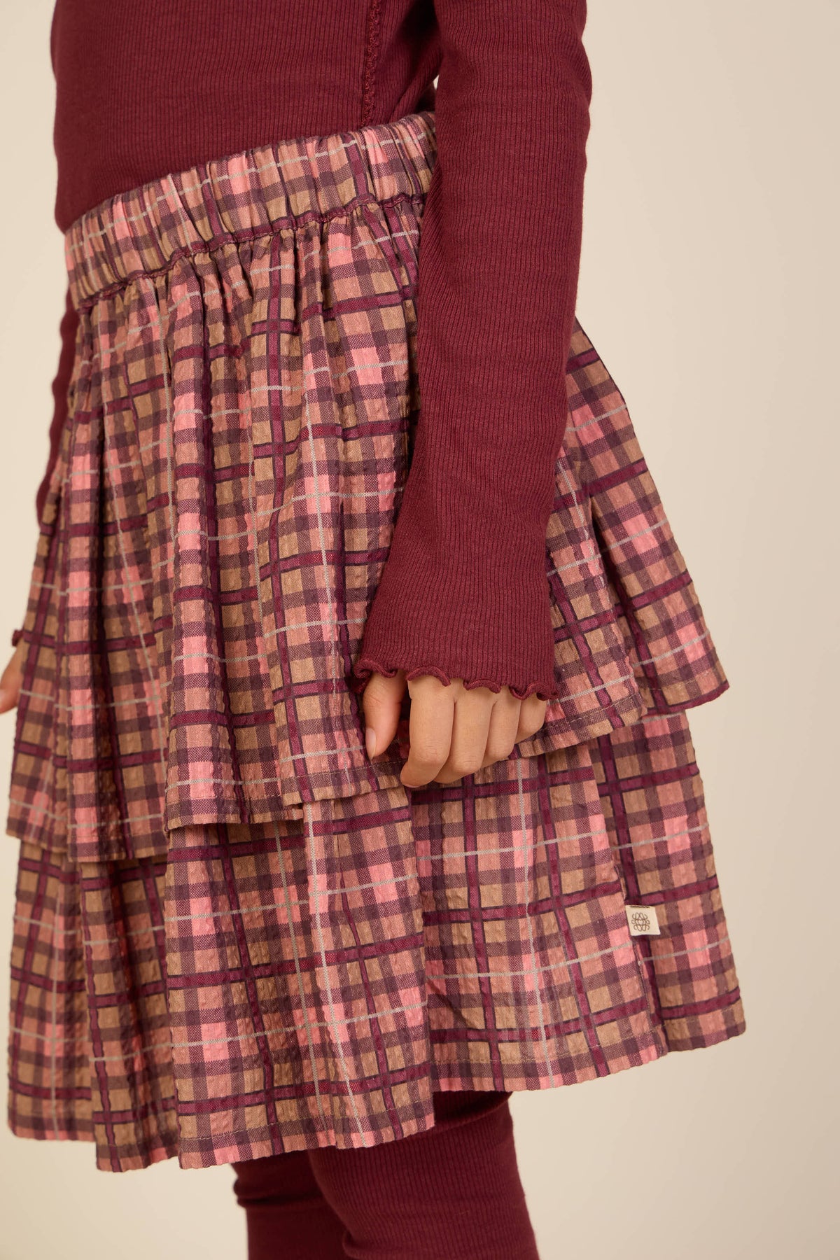 Ternet bomuldsnederdel Tween - Rose | 101498 Penny