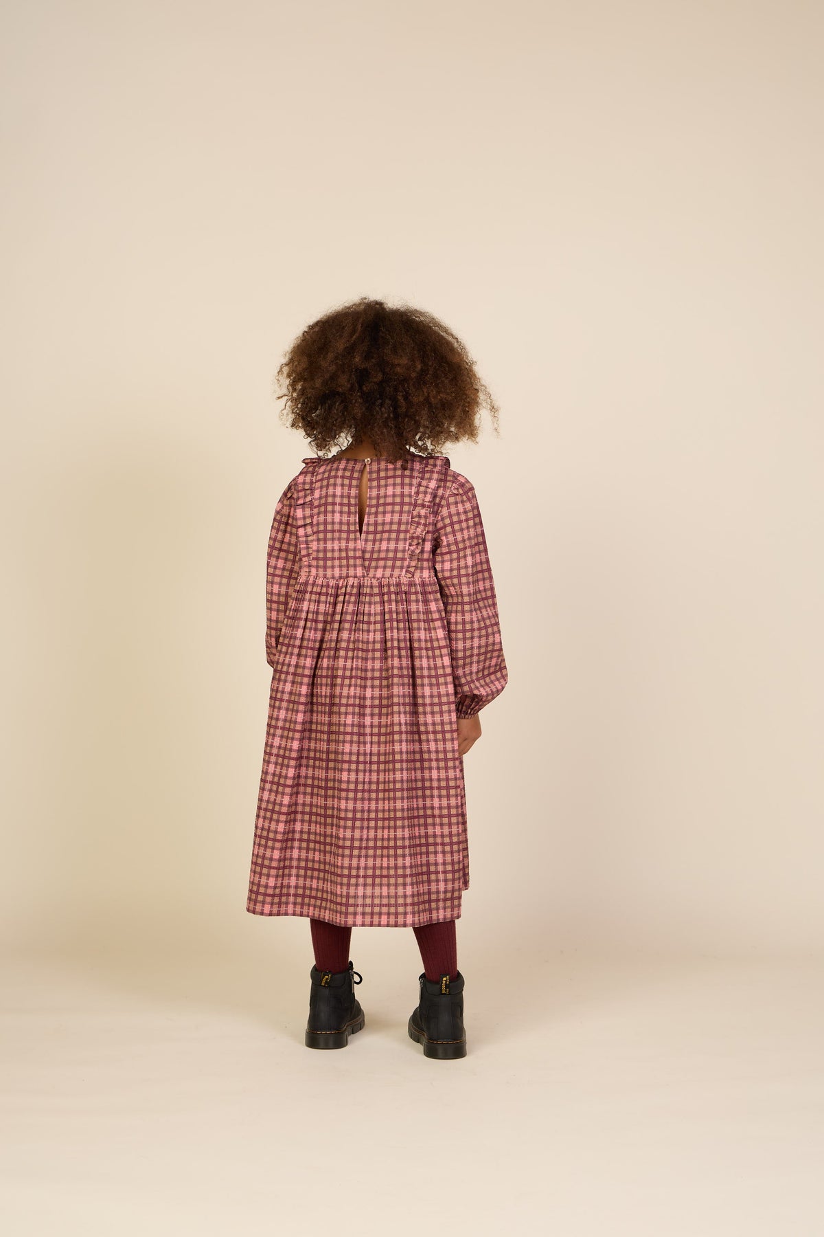 Ternet bomuldskjole Tween - Rose | 101486 Penny