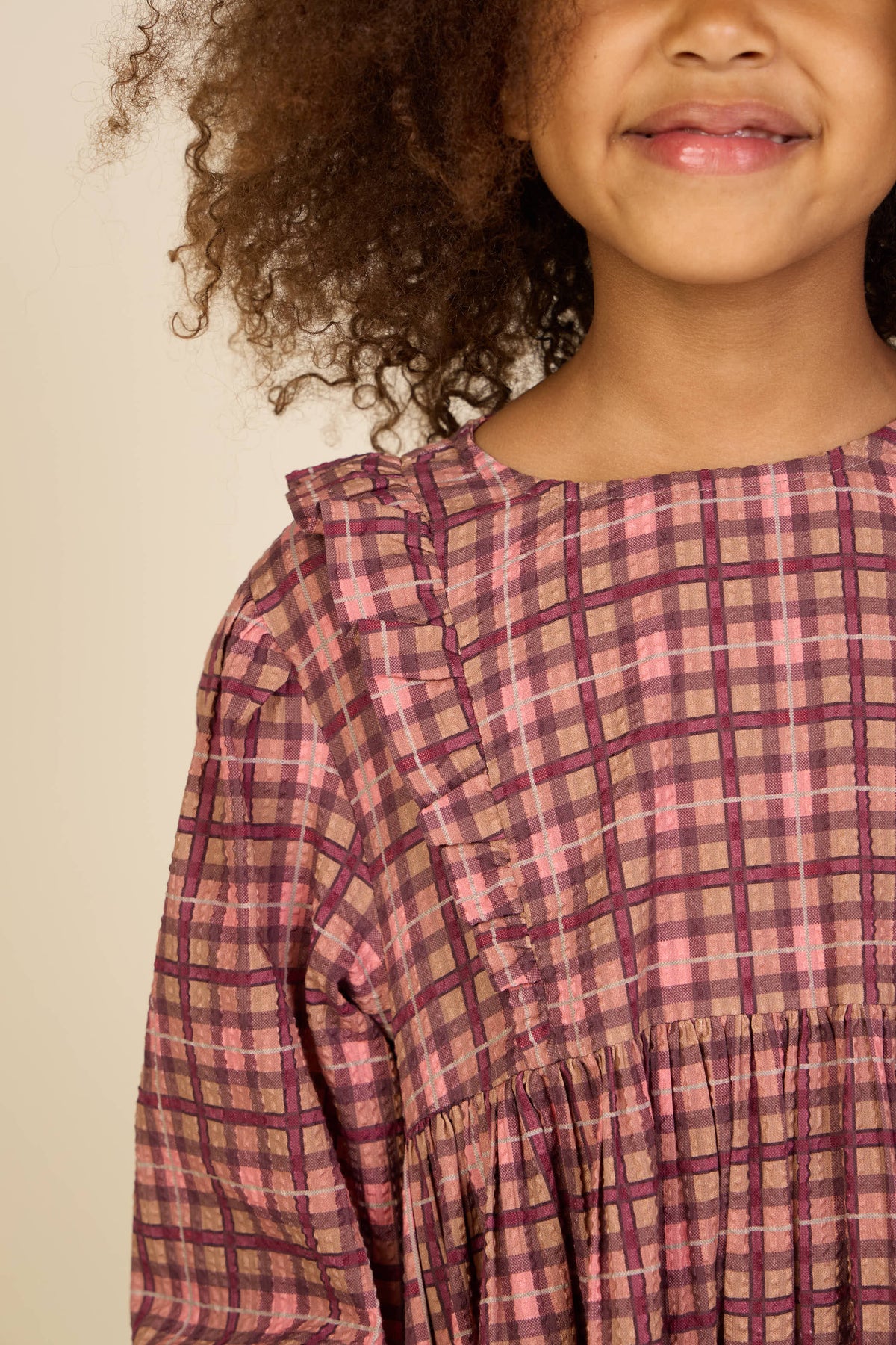 Ternet bomuldskjole Tween - Rose | 101486 Penny