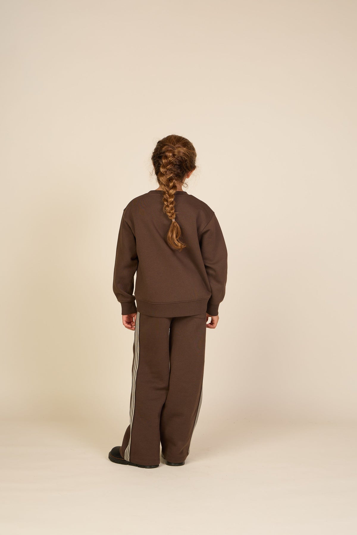 Joggingbukser med sidebånd Tween - Dark Brown | 101631 Zoe