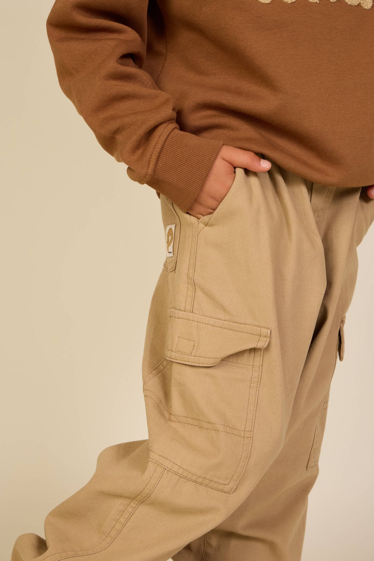Canvasbukser - Kids - Khaki | 101132 Isack