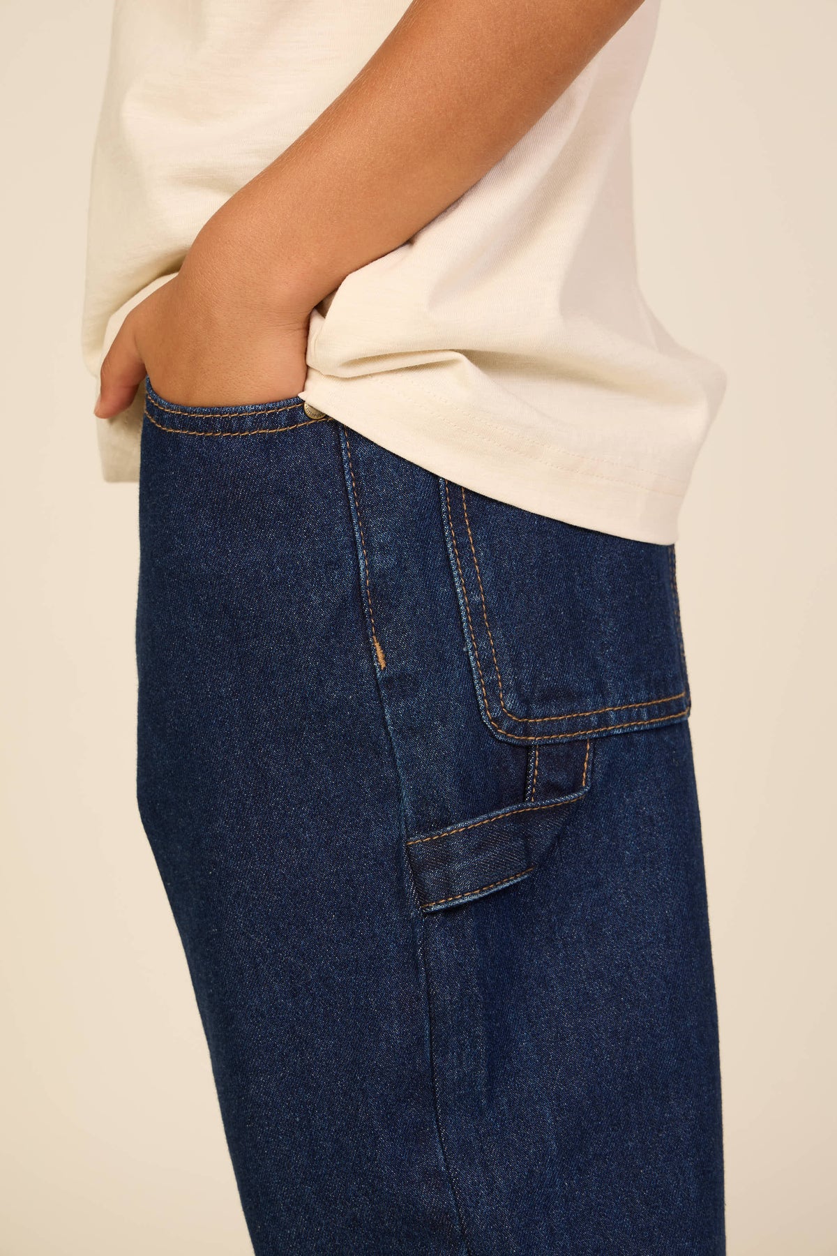 Carpenter jeans med løs pasform Tween - Dark Blue | 101645 Titus