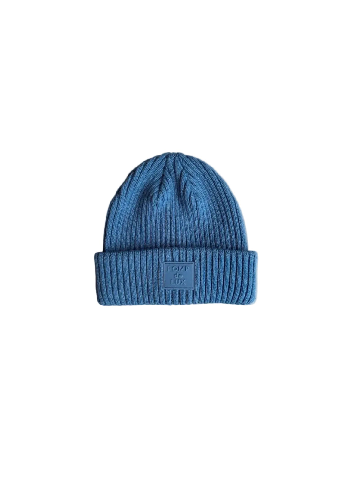 Ribstrikket bomuldshue - Kids - Dusty Blue | 101519 Todd