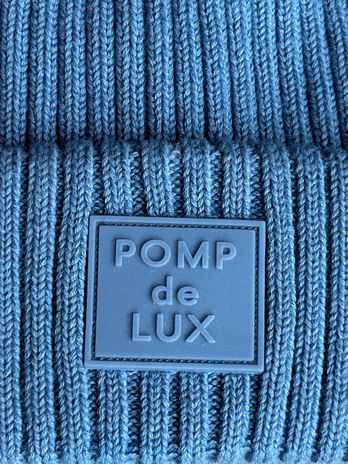 Ribstrikket bomuldshue - Kids - Dusty Blue | 101519 Todd