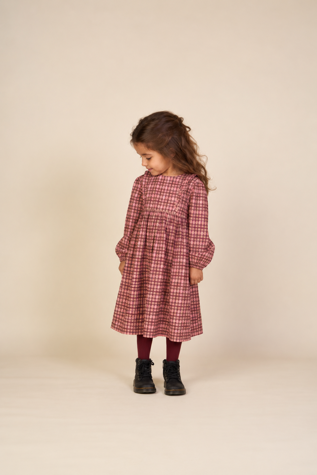 Ternet bomuldskjole Kids - Rose | 101485 Penny