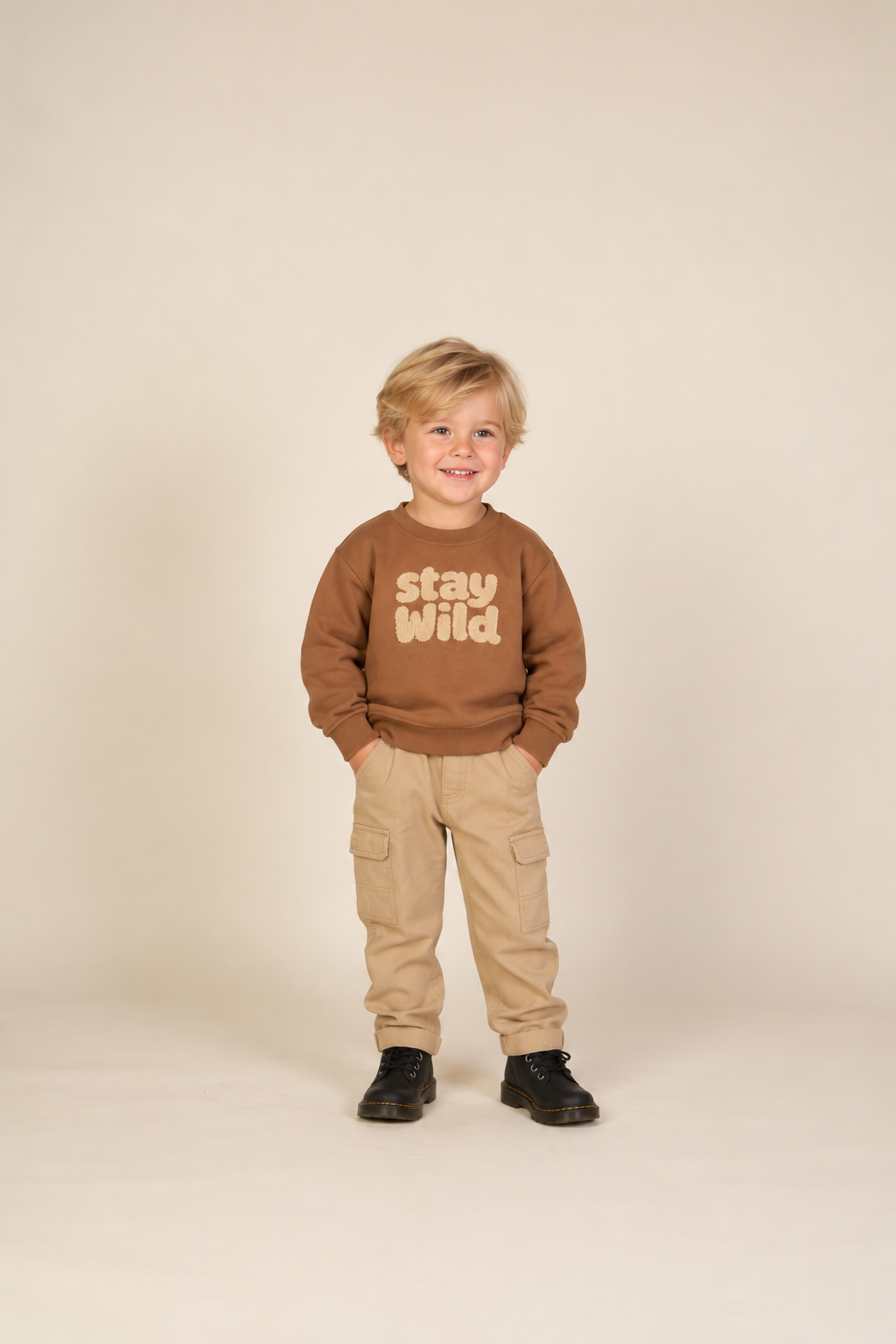 Canvasbukser - Kids - Khaki | 101132 Isack
