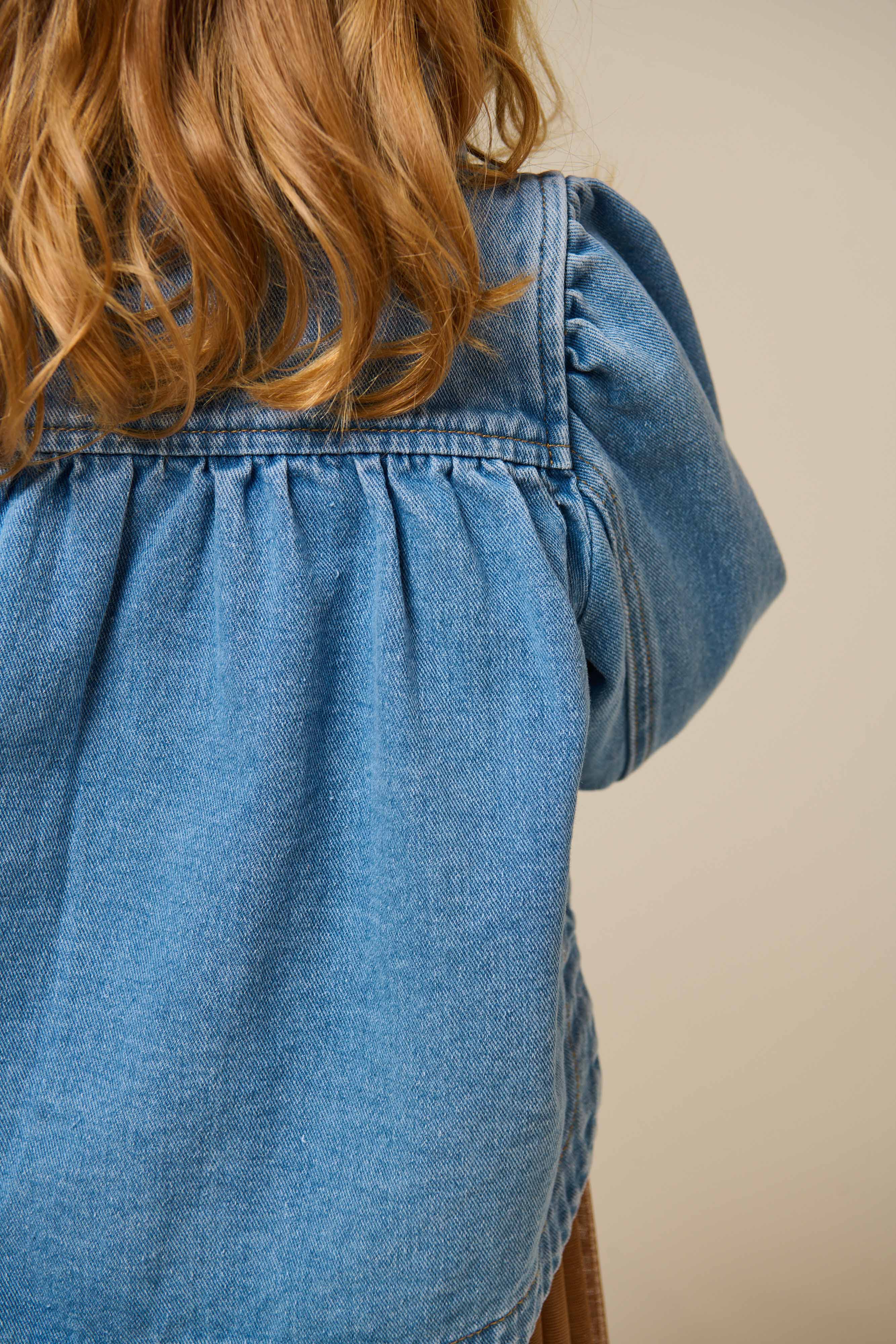 Denimjakke - Kids - Light Blue Denim | 101014 Vera