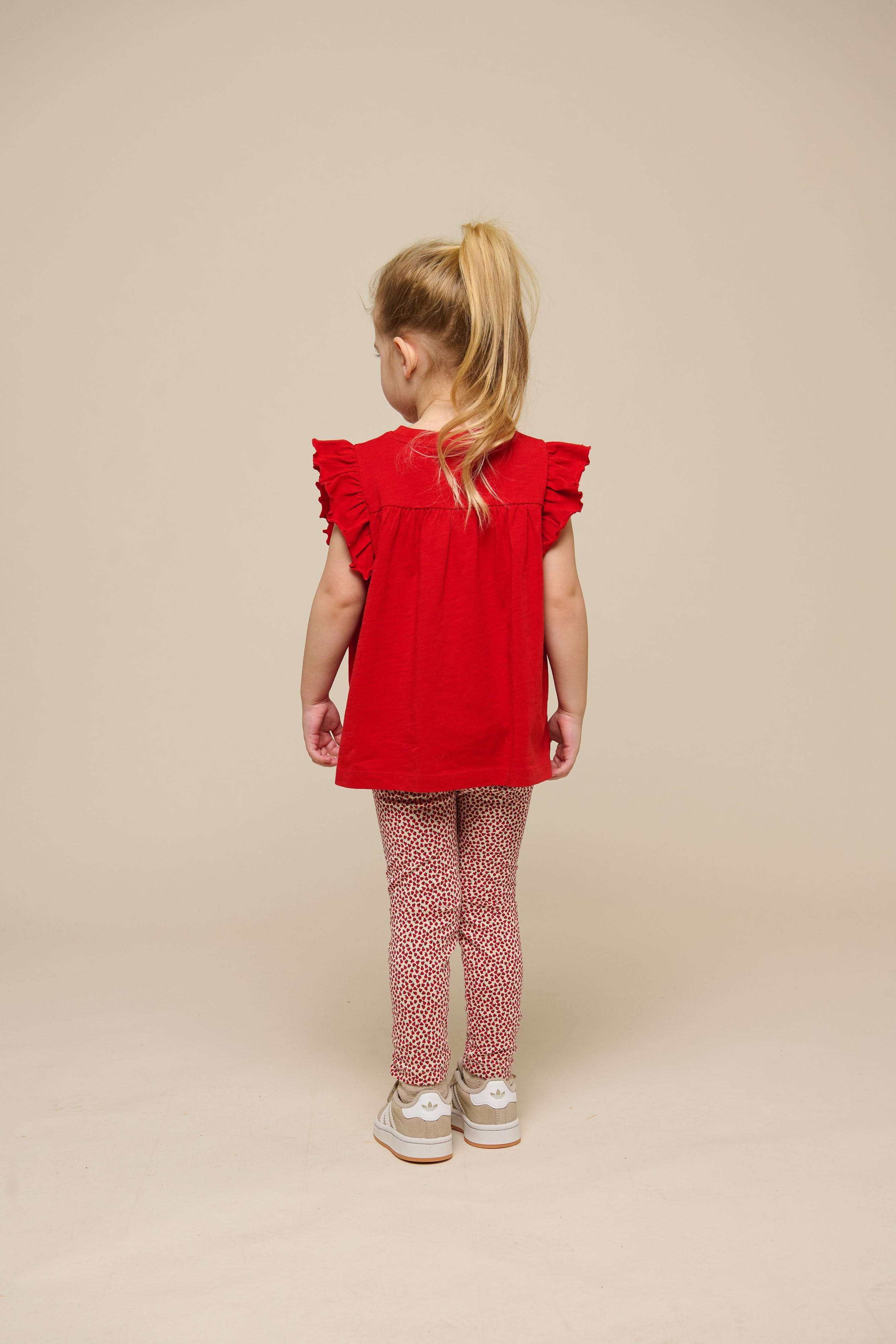 Jerseybluse - Kids - Cherry Red | 101328 Lucia