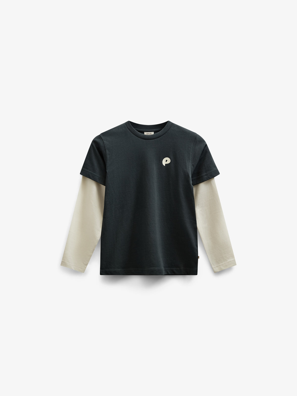 Boxy T-shirt med dobbeltærmer - Tween - Forest Green | 100841 Alex