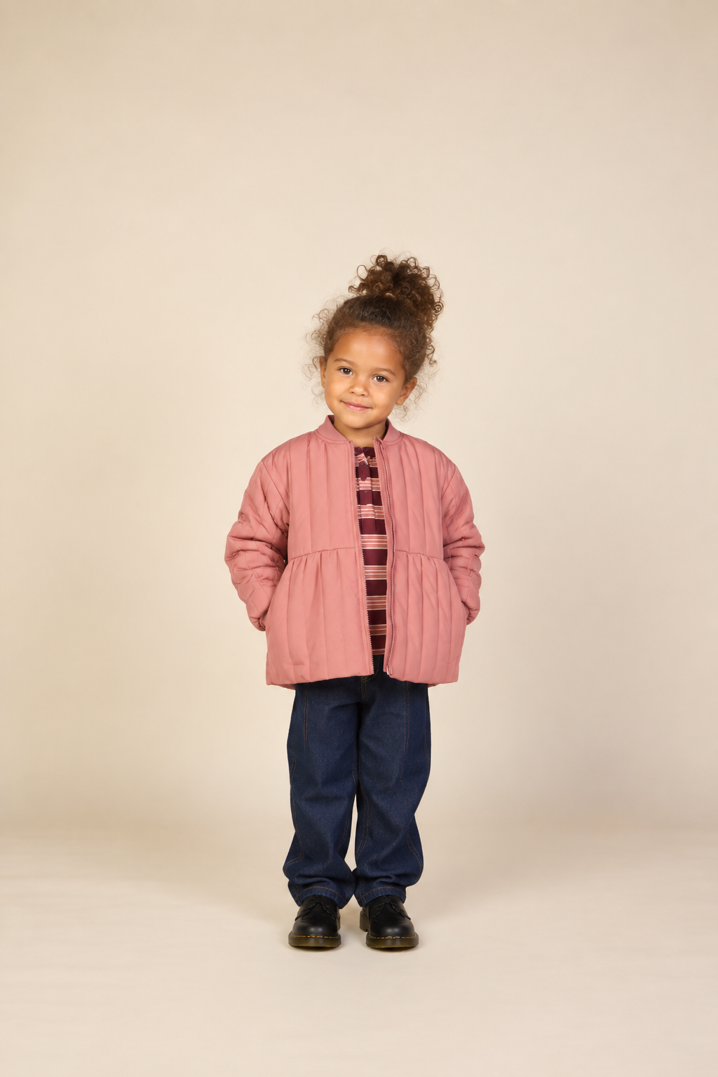 Thermo Tech jakke - Kids - Old Rose | 101108 Elle