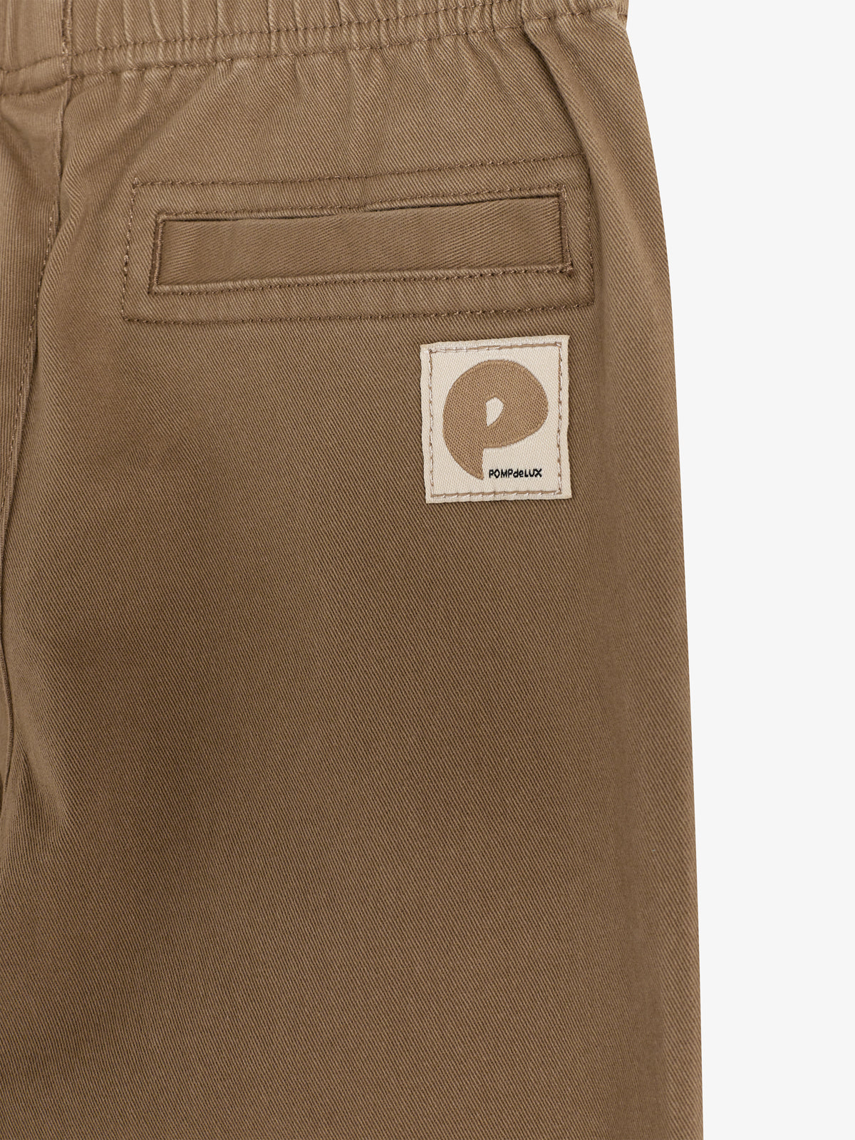 Relaxed pull-on-chinos - Little - Walnut