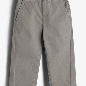 Relaxed pull-on-chinos - Little - Grey