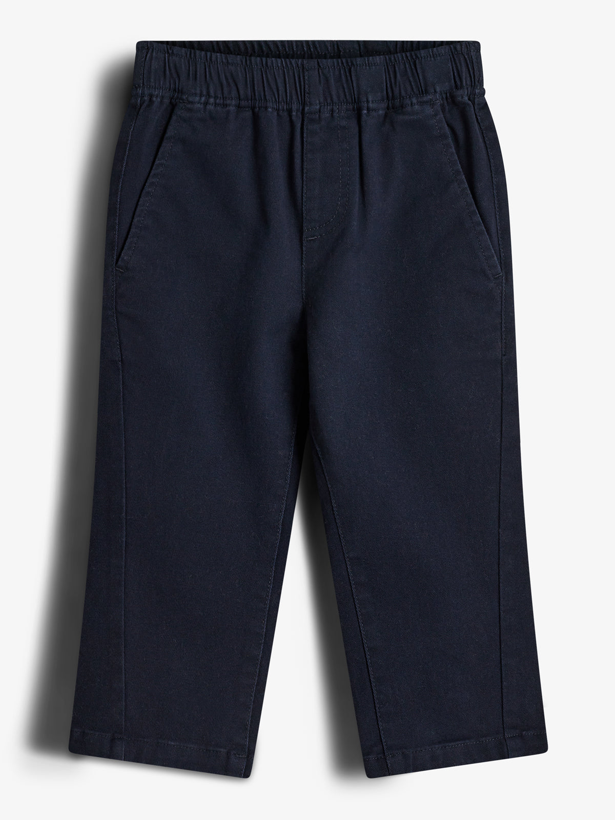 Relaxed pull-on-chinos - Little - Navy