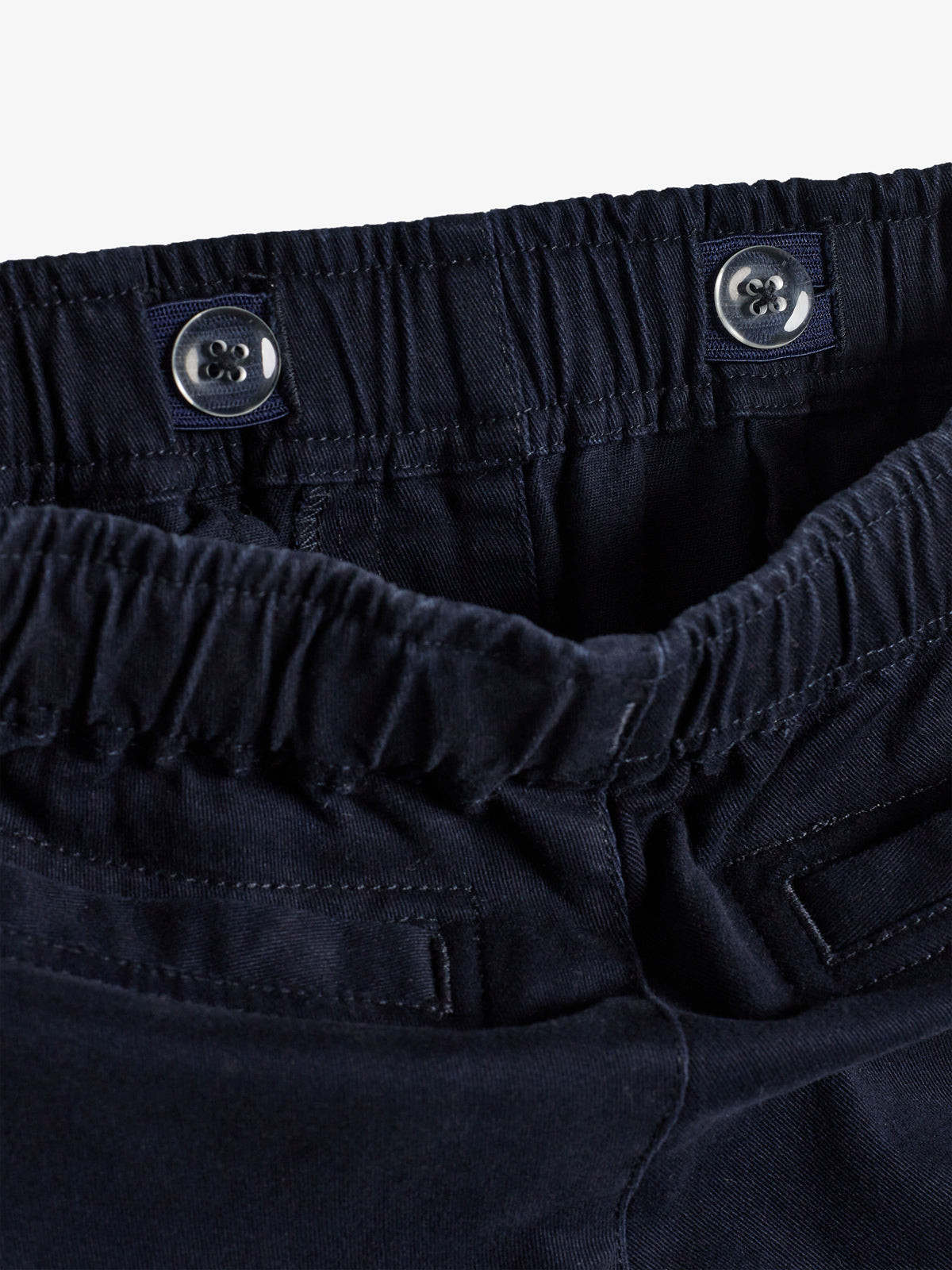 Relaxed pull-on-chinos - Little - Navy