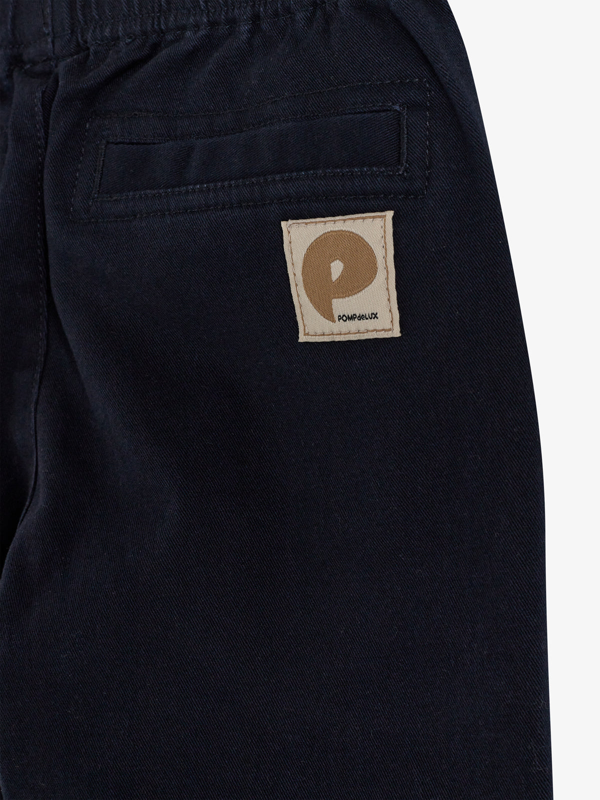 Relaxed pull-on-chinos - Little - Navy