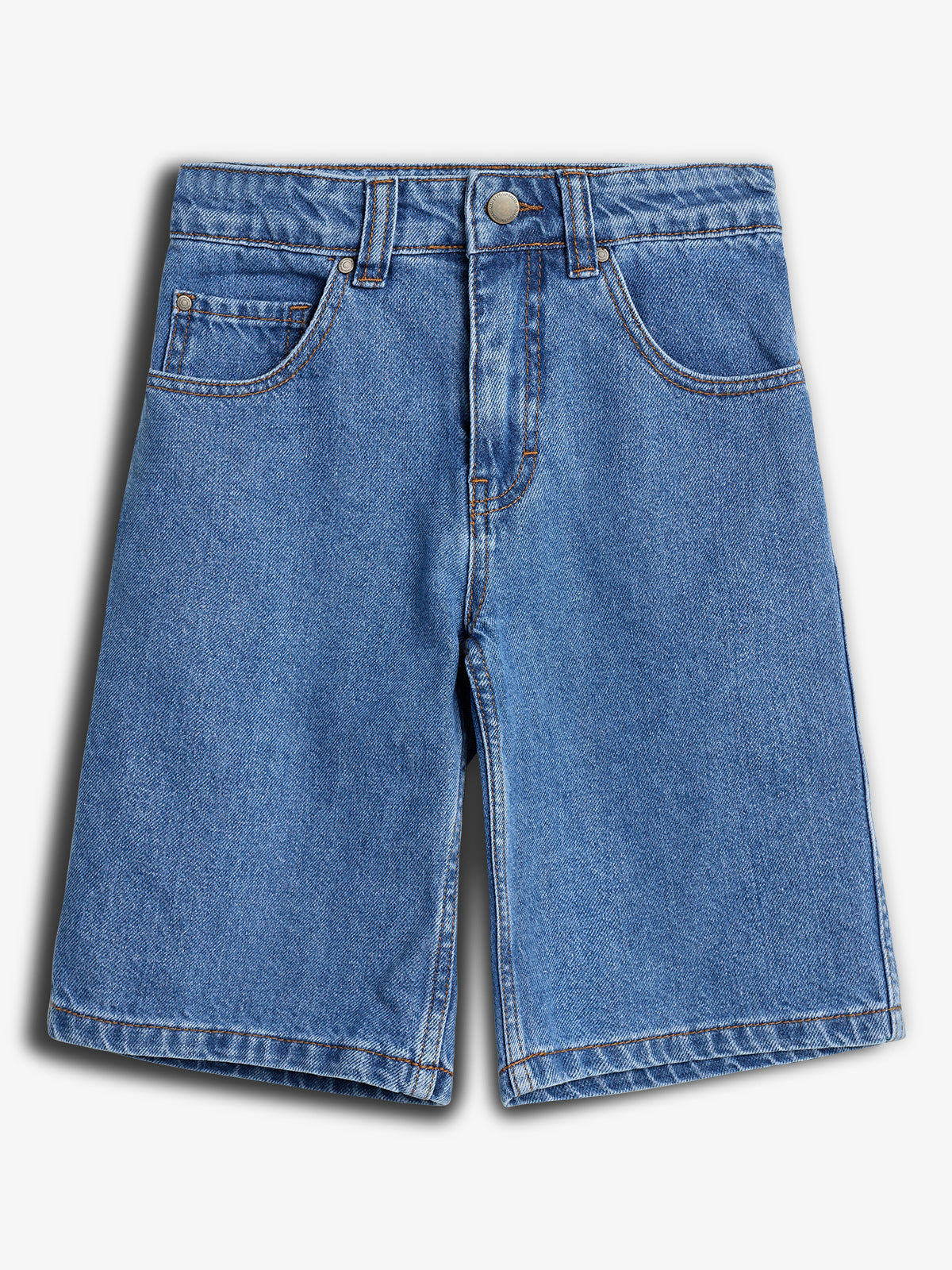 Lange Denim Shorts - Blue Denim | 100106 Storm