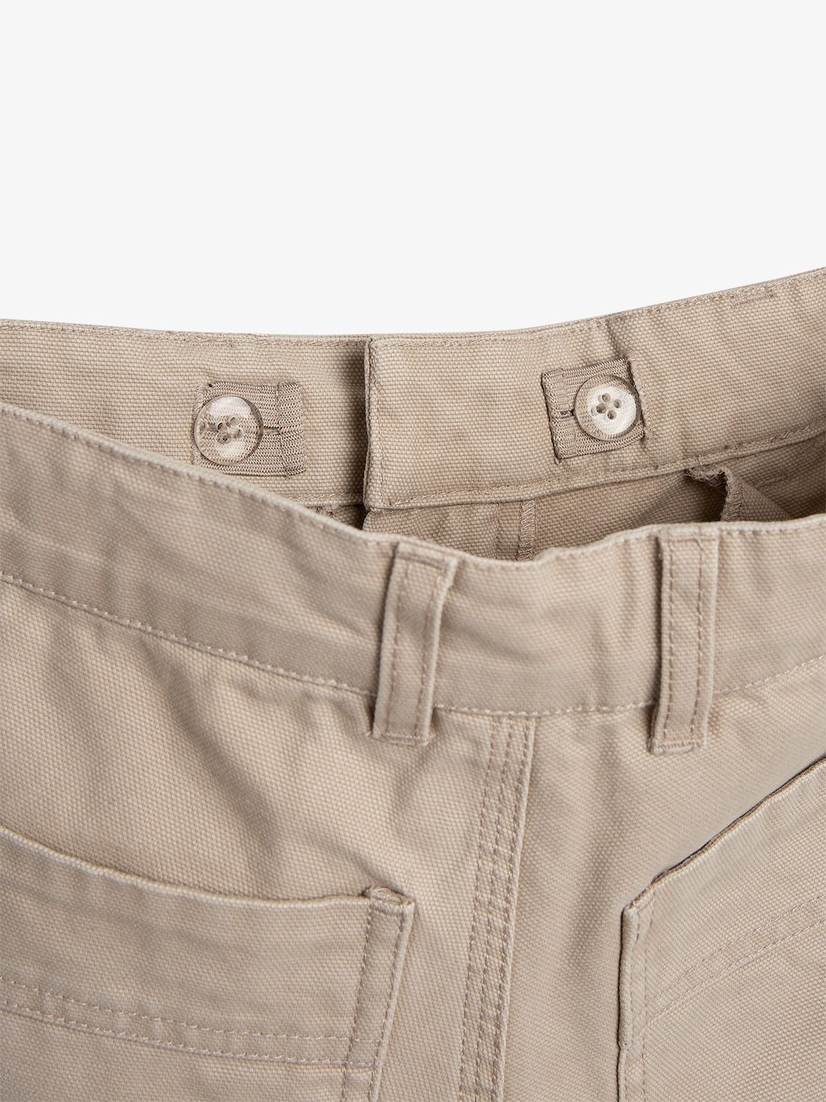 Canvas Bukser - Greige | 100115 Dereck