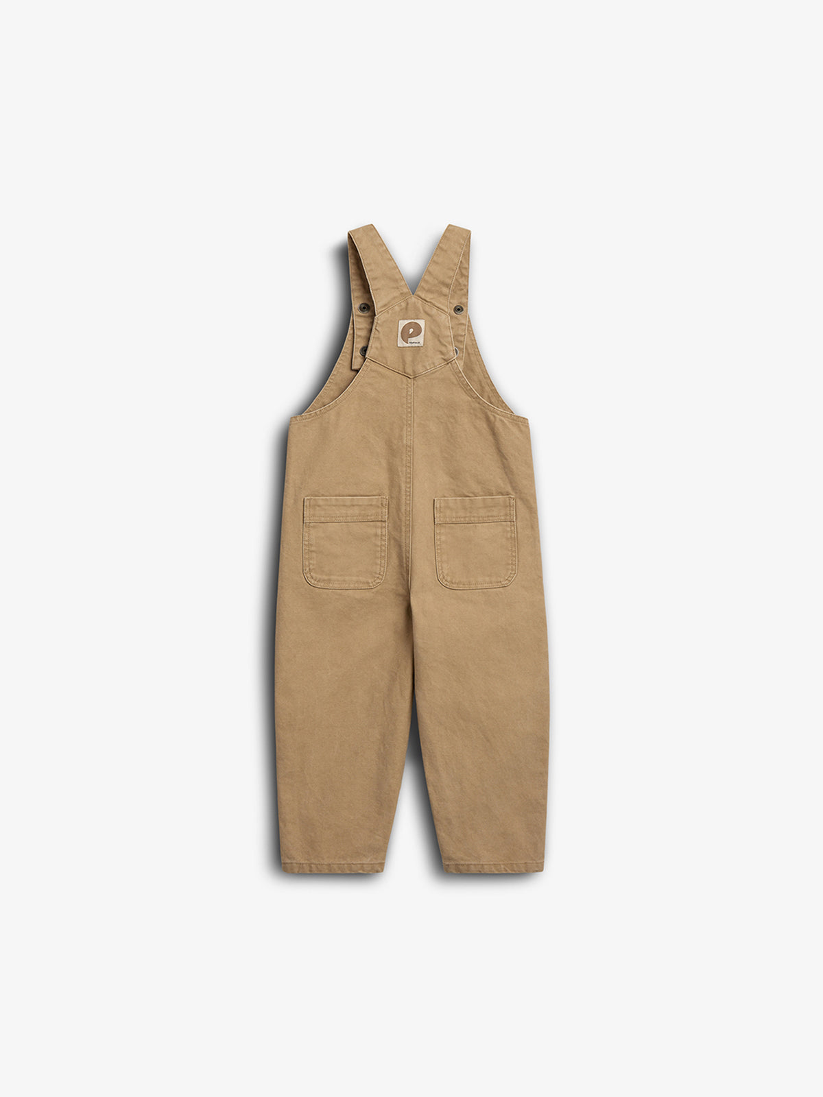 Canvas Overalls - Kids - Beige | 100118 Dereck