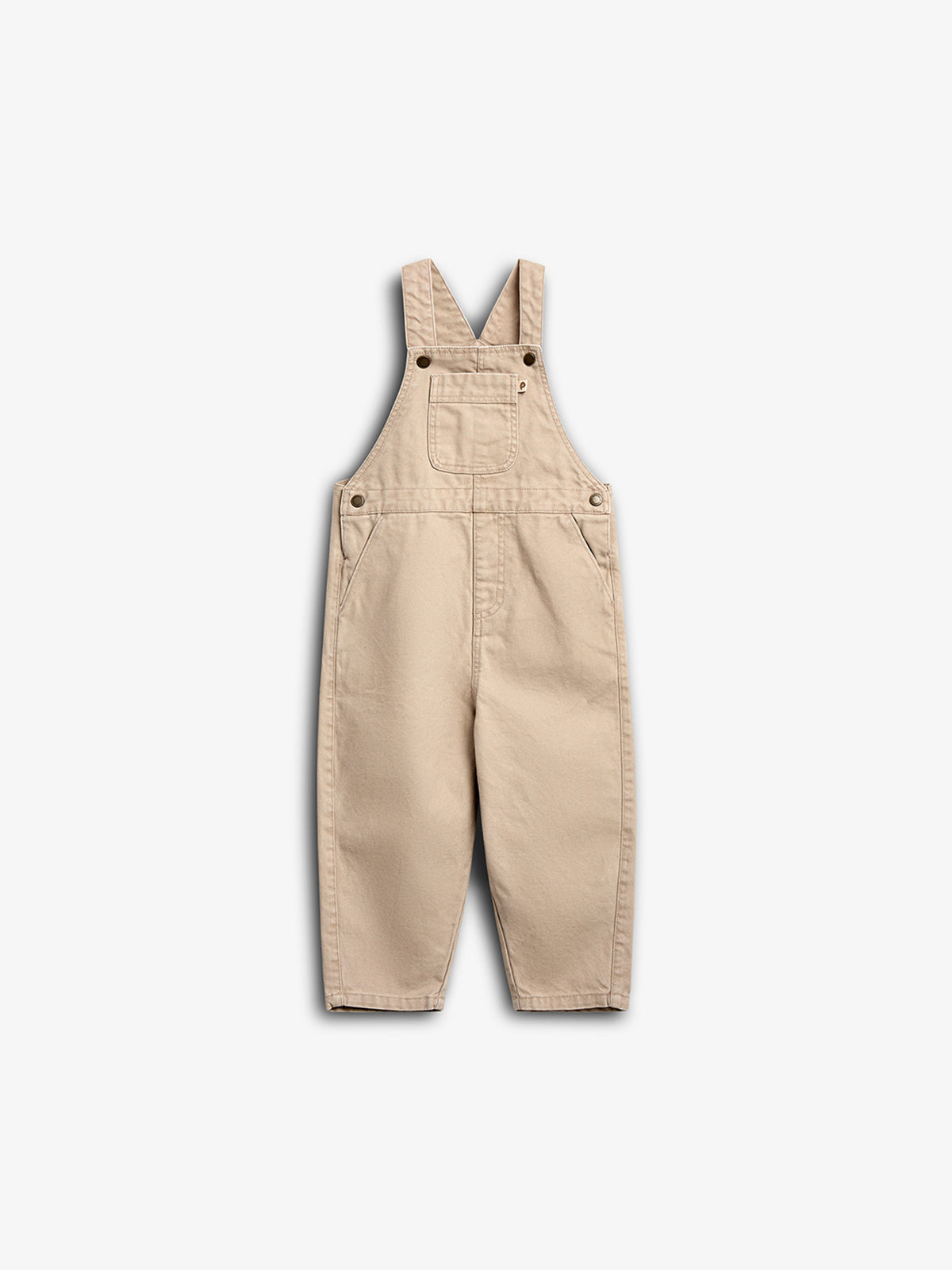 Canvas Overalls - Kids - Gråbeige | 100119 Dereck