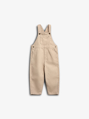 Canvas Overalls - Kids - Gråbeige | 100119 Dereck