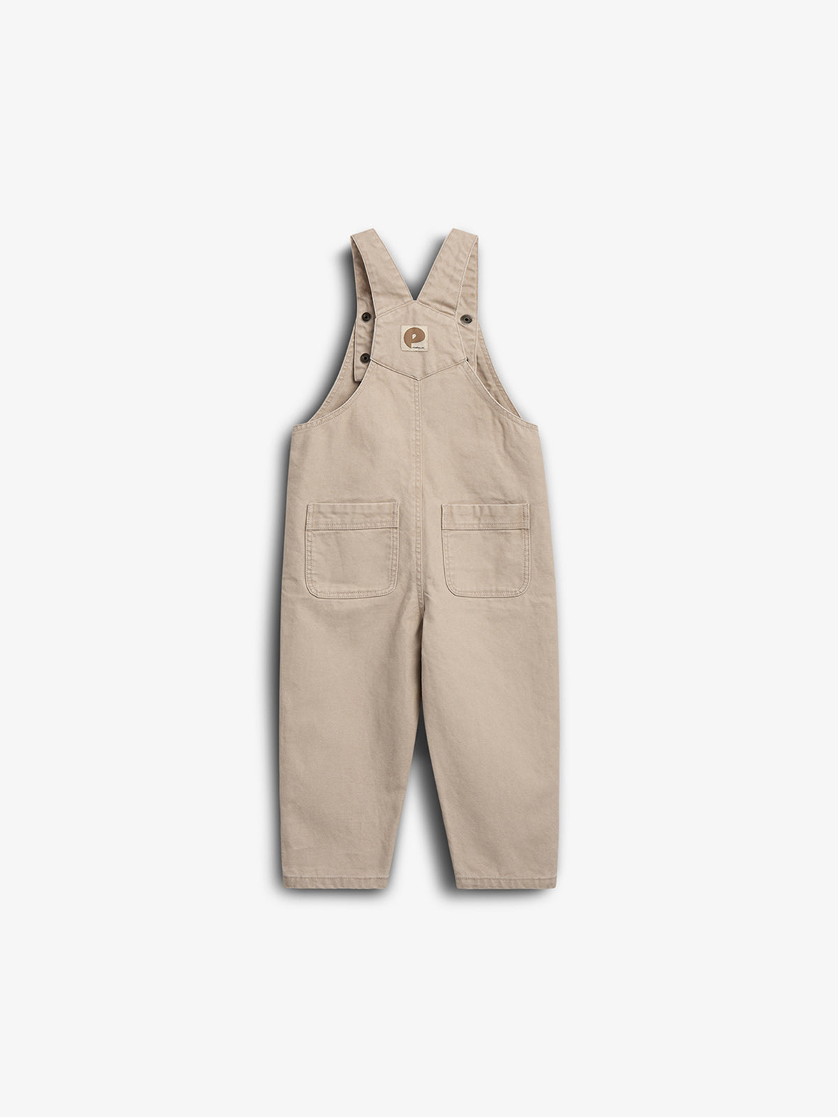 Canvas Overalls - Kids - Gråbeige | 100119 Dereck