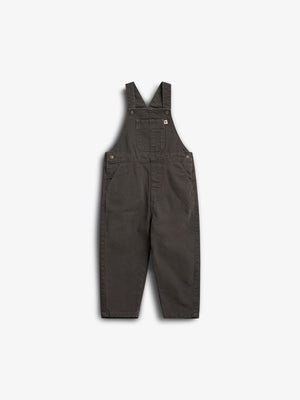 Canvas Overalls - Kids - Mørkegrå | 100121 Dereck