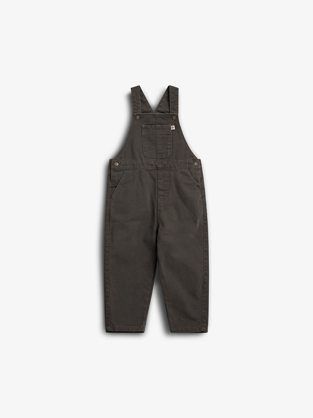 Canvas Overalls - Kids - Mørkegrå | 100121 Dereck
